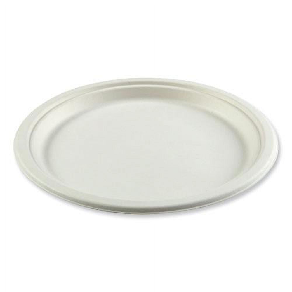 Boardwalk Bagasse PFAS-Free Dinnerware, Plate, 10