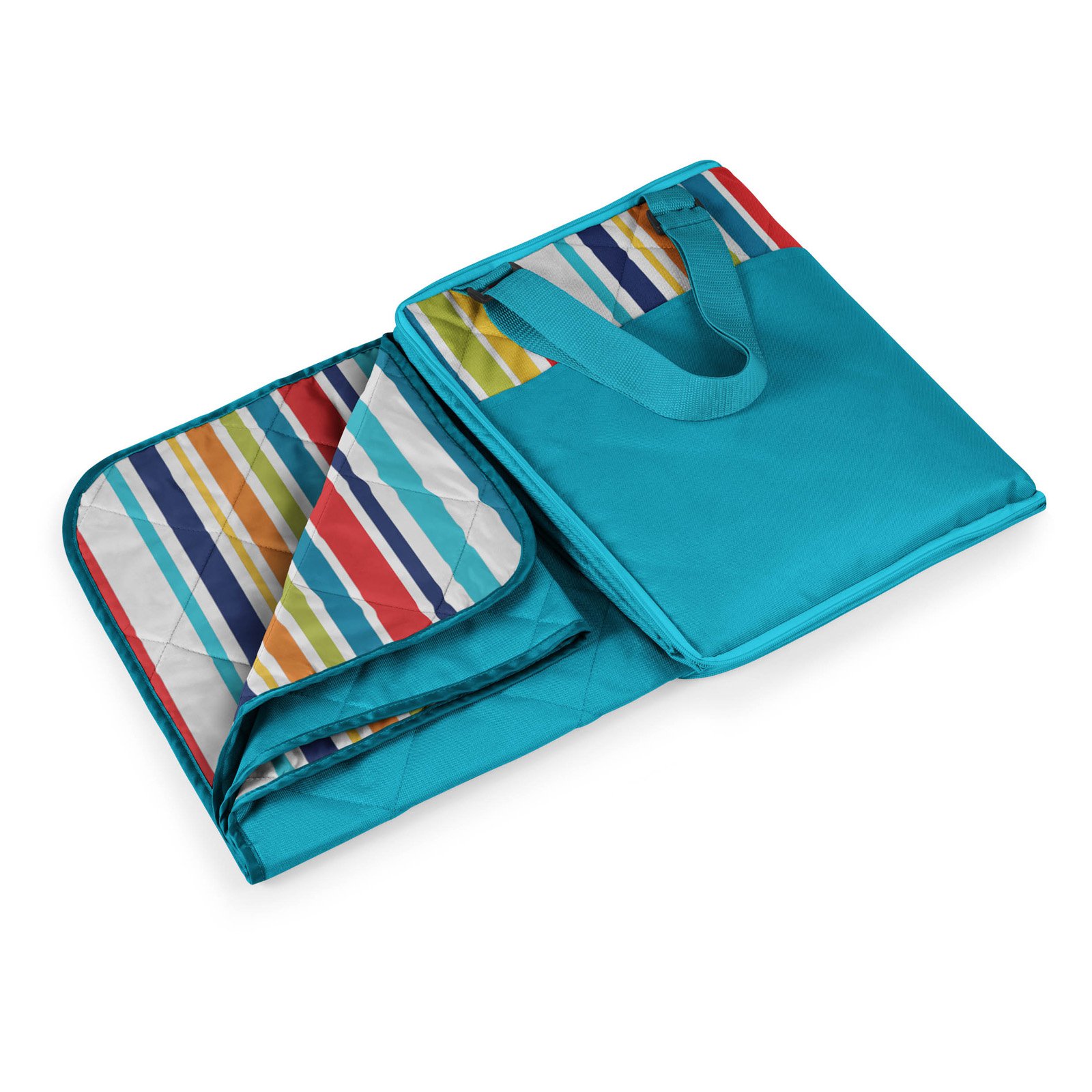 Oniva Vista Fun Stripes Outdoor Blanket Tote