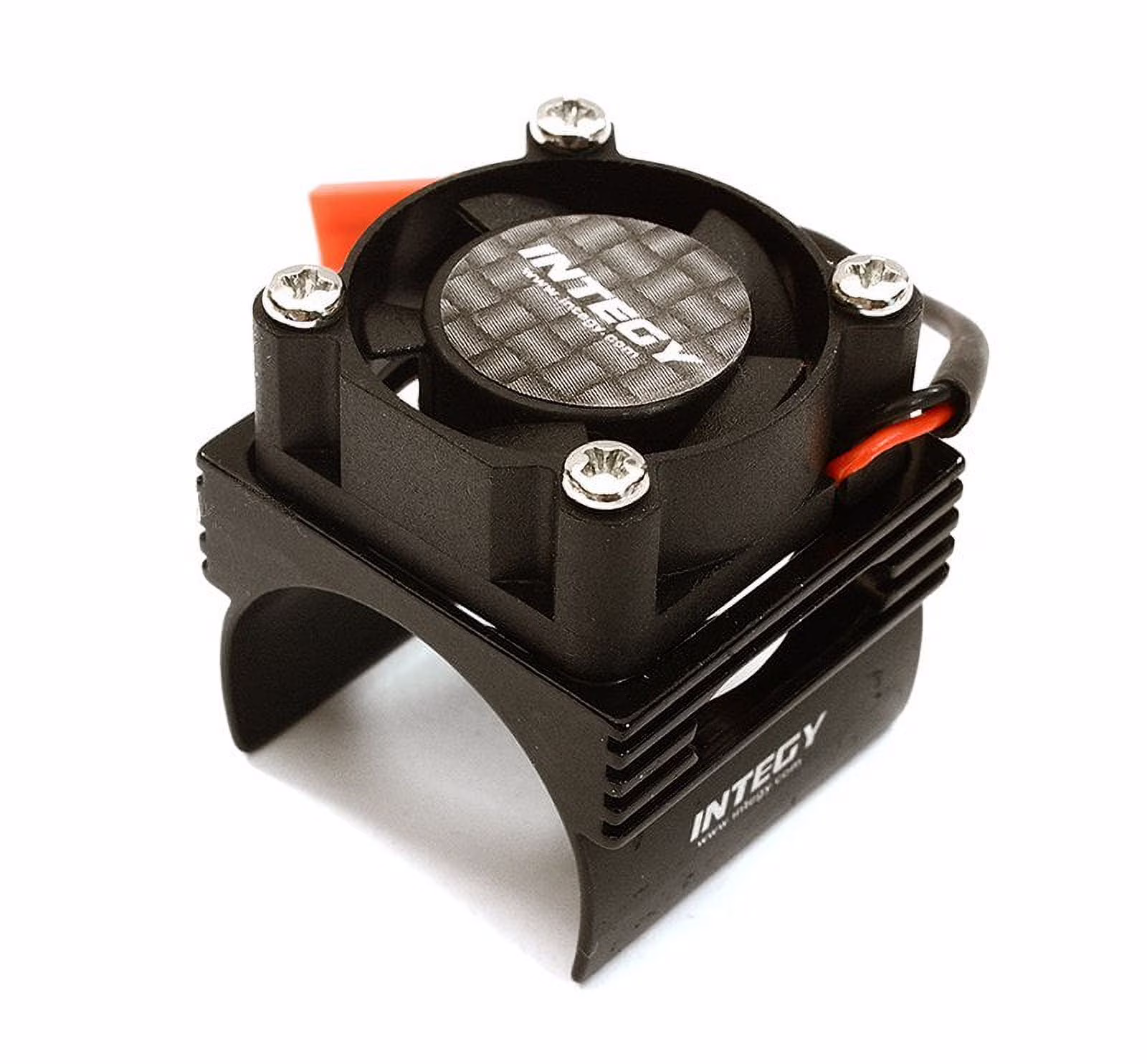 Integy RC Toy Model Hop-ups C28369BLACK Brushless Motor Heatsink+Cooling Fan 17,000rpm for 1/16 E-Revo VXL & Slash VXL