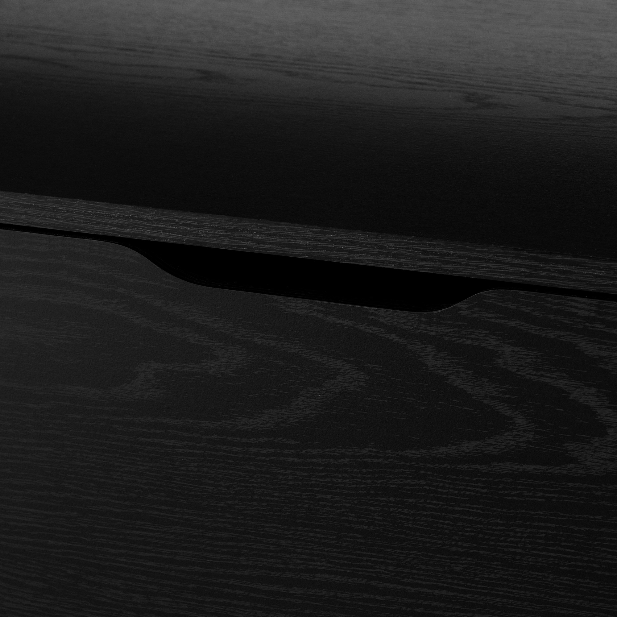 South Shore Holland 6-Drawer Double Dresser, Black Oak