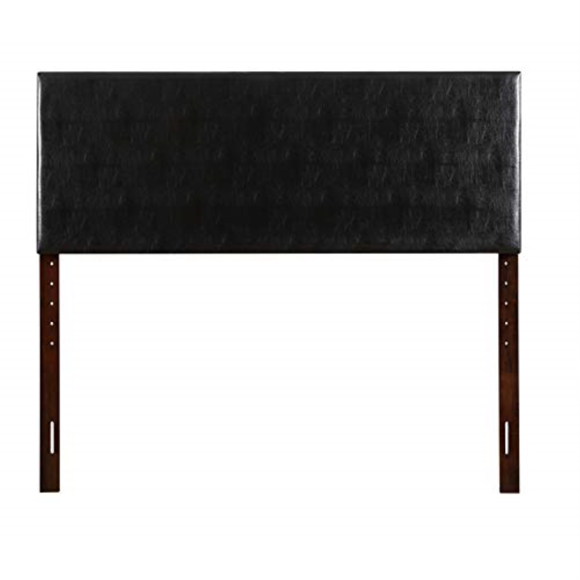 Glory Furniture Nova Faux Leather Upholstered Queen Headboard in Black