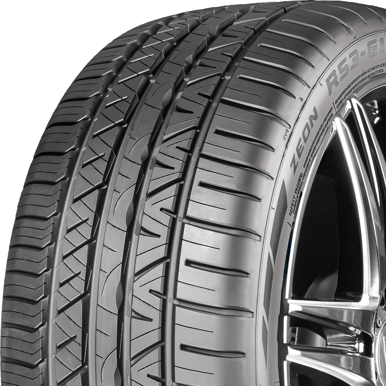 Set of 4 (FOUR) Cooper Zeon RS3-G1 215/45R17 91W XL A/S High Performance Tires Fits: 2011-13 Honda Civic Si, 2010-11 Toyota Prius Base