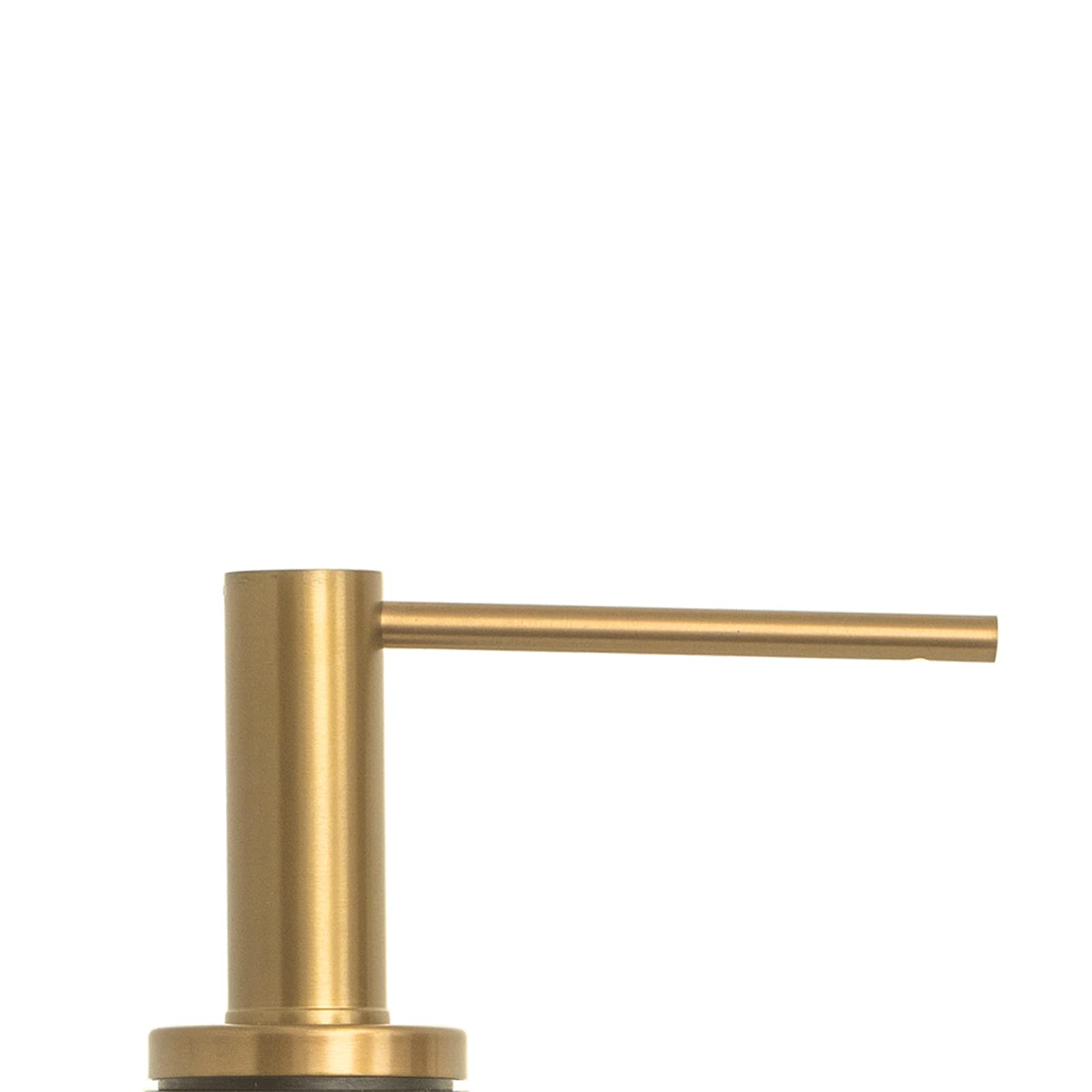 Strictly Sinks Modern Liquid Soap Dispenser - Stainless Steel Dish Soap Dispenser, Refillable Kitchen Soap Dispenser for Kitchen Sink, Soap Dispenser Bottle with Stainless Steel Pump