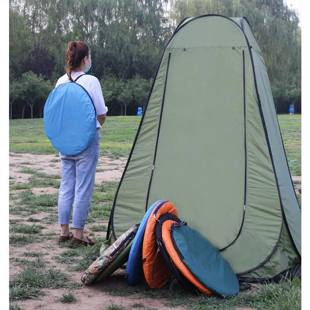 Portable Outdoor Camping Sun Shade Camp Toilet Privacy Tent Green