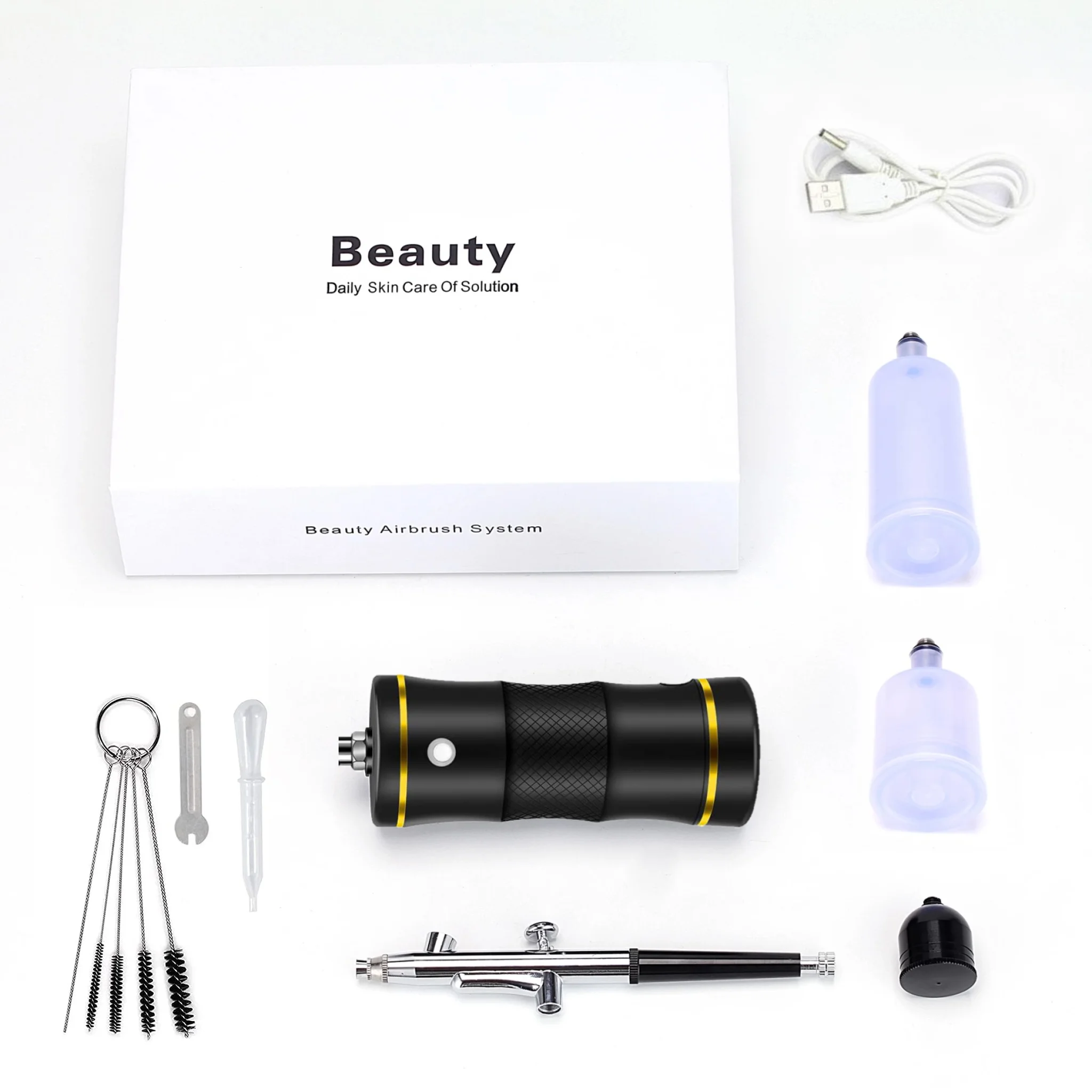 Portable Air Compressor Kit Airbrush Paint Spray Gun Nail Art Tattoo Airbrush Giovanna Beauty