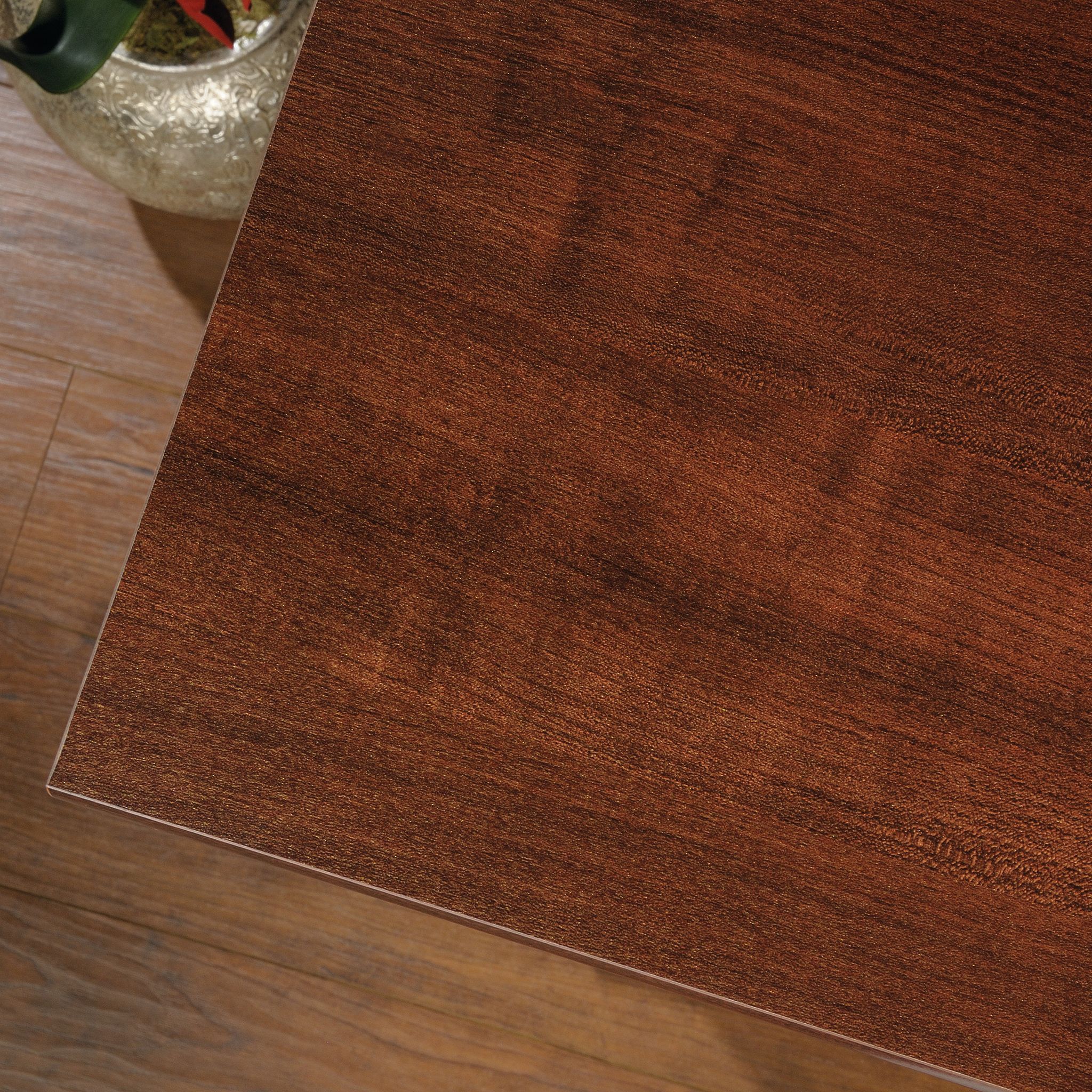 Sauder Palladia Computer Desk And Hutch, Select Cherry Finish