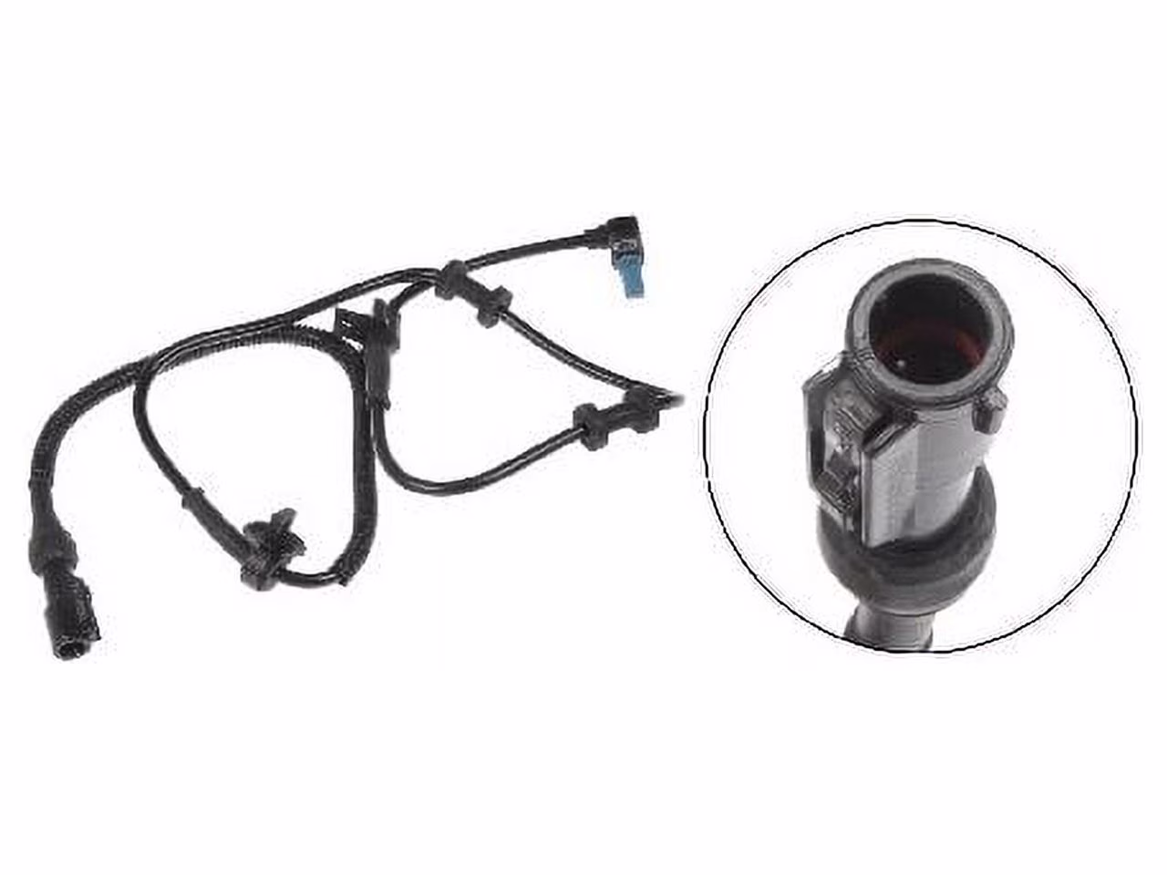 Front ABS Speed Sensor - Compatible with 1999 - 2004 Ford F-250 Super Duty 4WD 2000 2001 2002 2003