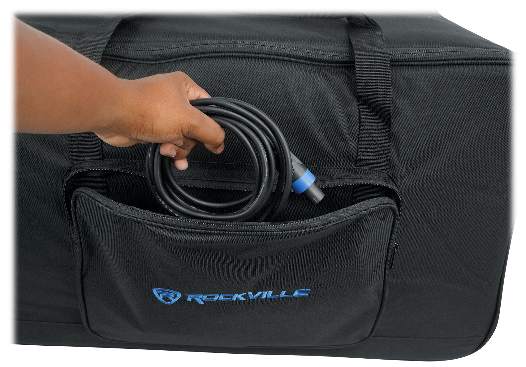 2) Rockville SB15 v2 Rolling Travel Bags+Wheels 4 Most 15