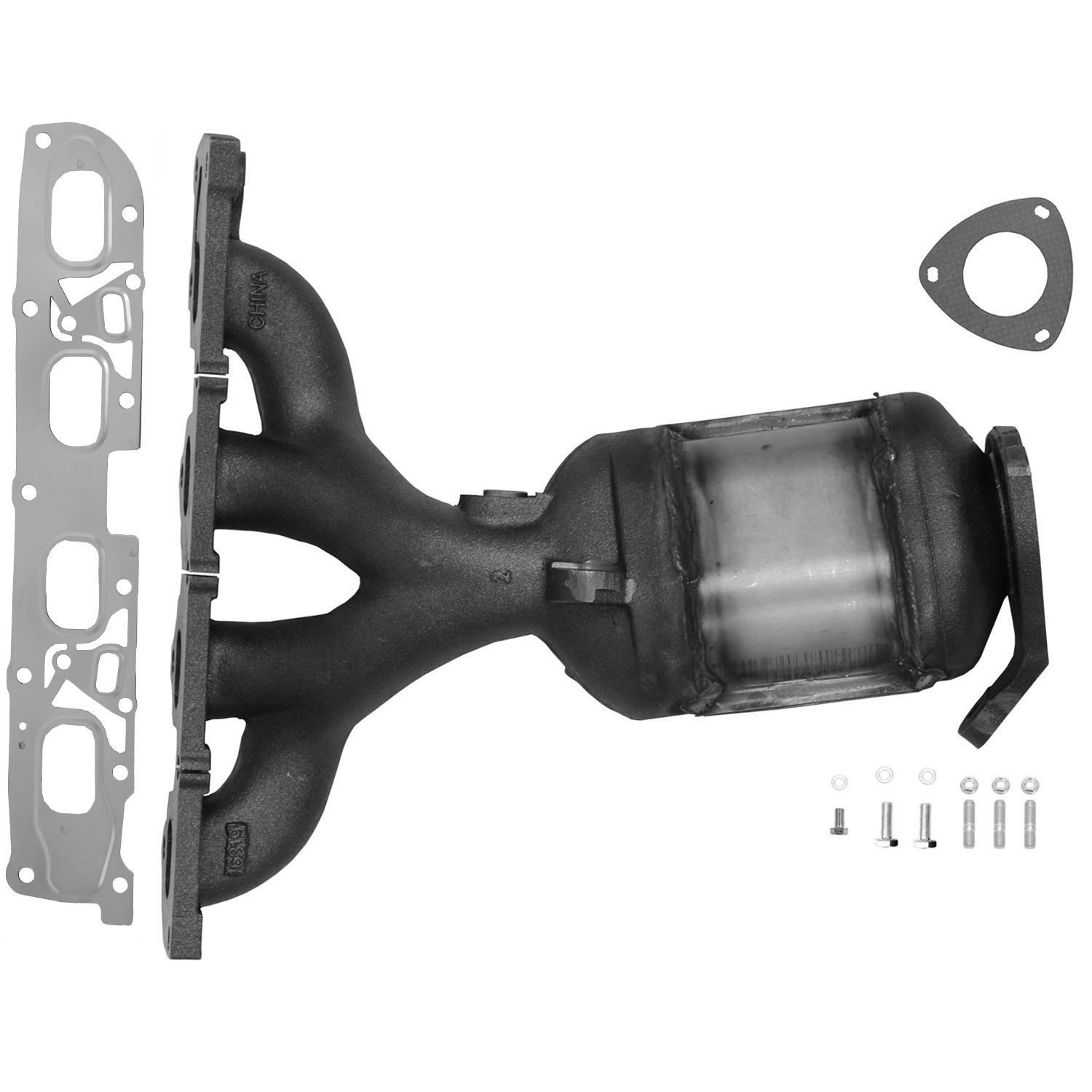 Eastern 50501 Direct Fit Exhaust Manifold W/integrated Catalytic Converter