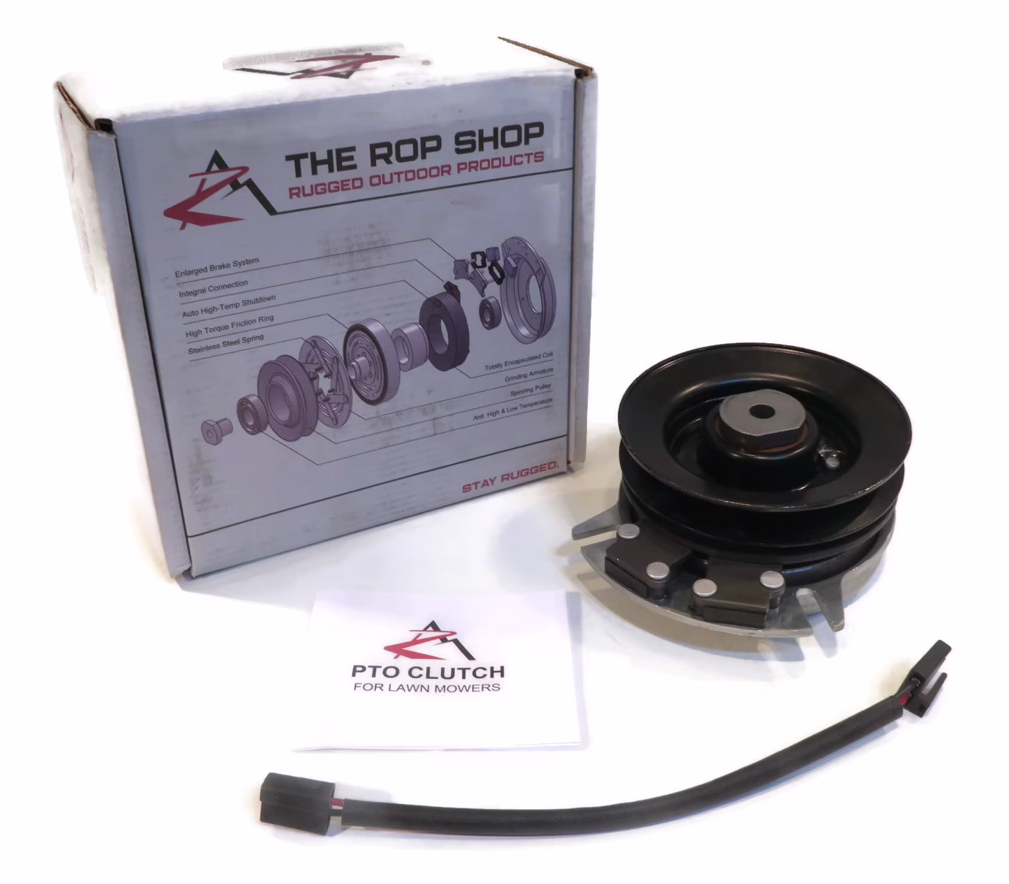 The ROP Shop | Electric PTO Clutch For Troy Bilt 717-3385, 717-3385A - Lawn Mower Engine Motor