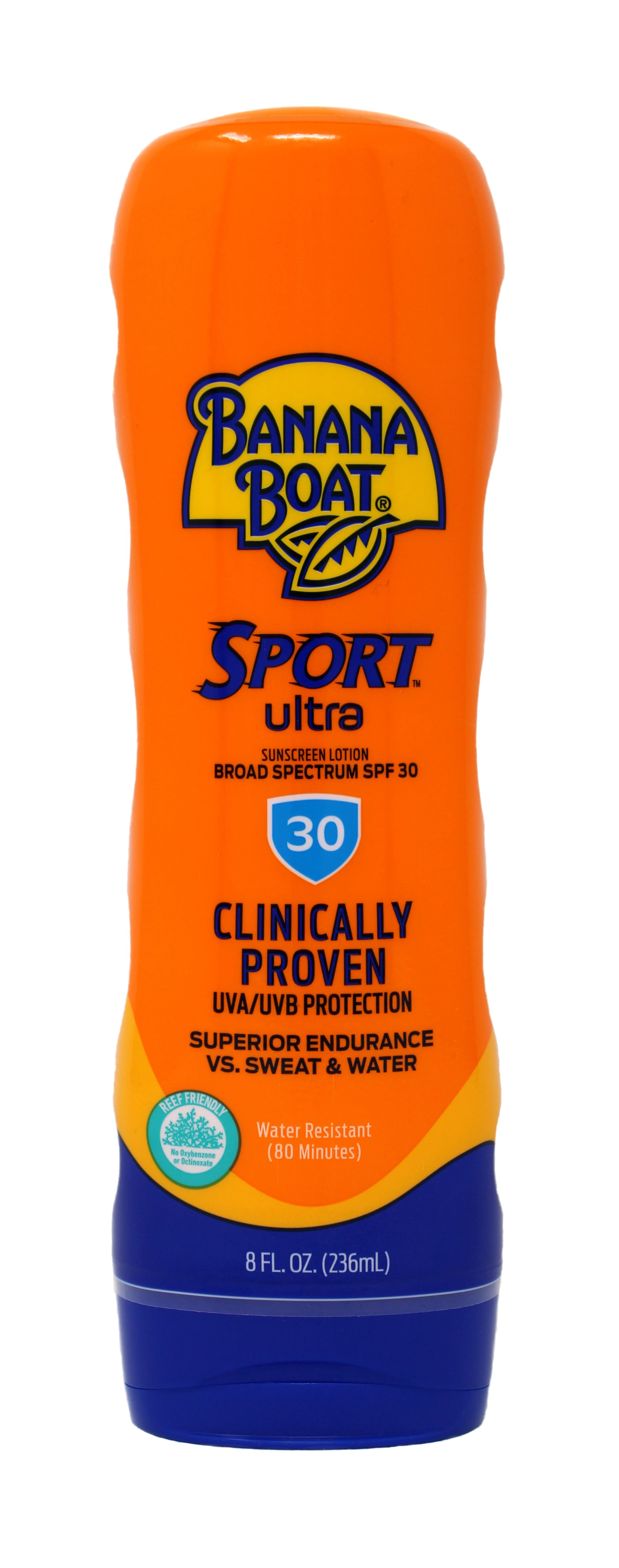 Banana Boat Sport Performance Lotion Sunscreens with PowerStay Technology, 30 Ounces (Pack of 3)