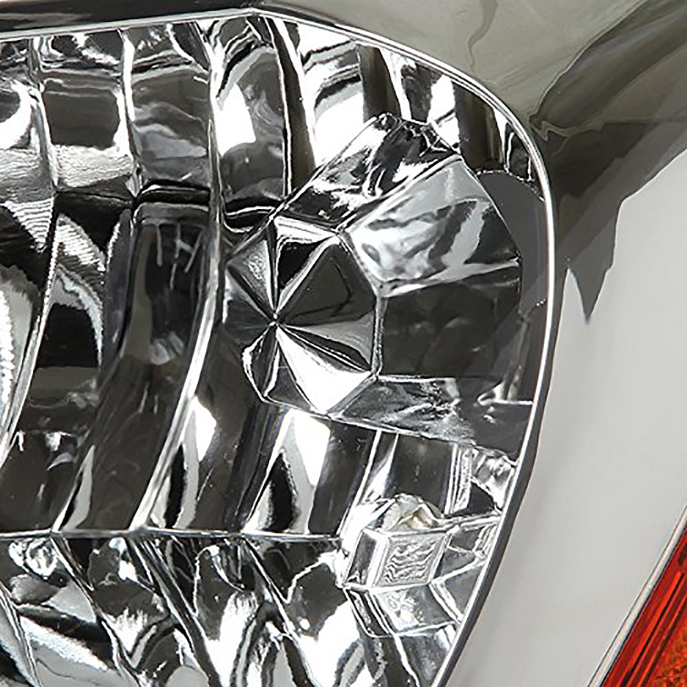 Modifystreet For 03-07 Honda Accord Chrome Crystal Headlights Left/Right Assembly