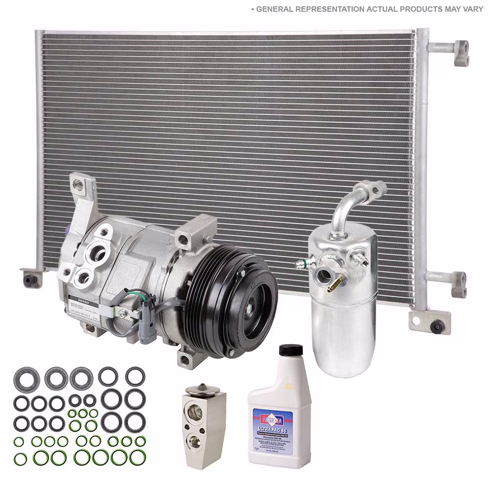 For Acura NSX 1991-2005 OEM AC Compressor w/ Condenser Drier - Buyautoparts