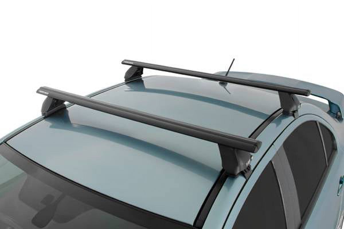Rhino Rack 2010-2019 Fits Ford Taurus Sedan 2500 Multi Fit Aero Roof Rack System Black JA3321