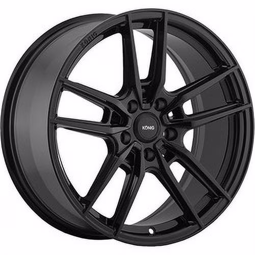 17x8 Konig 55B Myth Gloss Black Wheel 5x112 (43mm)