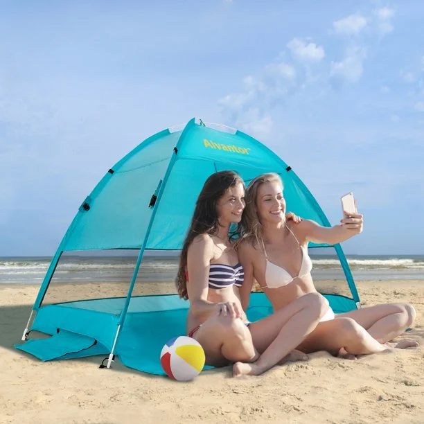 Beach Tents Beach Umbrella Outdoor Sun Shelter Cabana Pop-Up UV50+ Sun shade