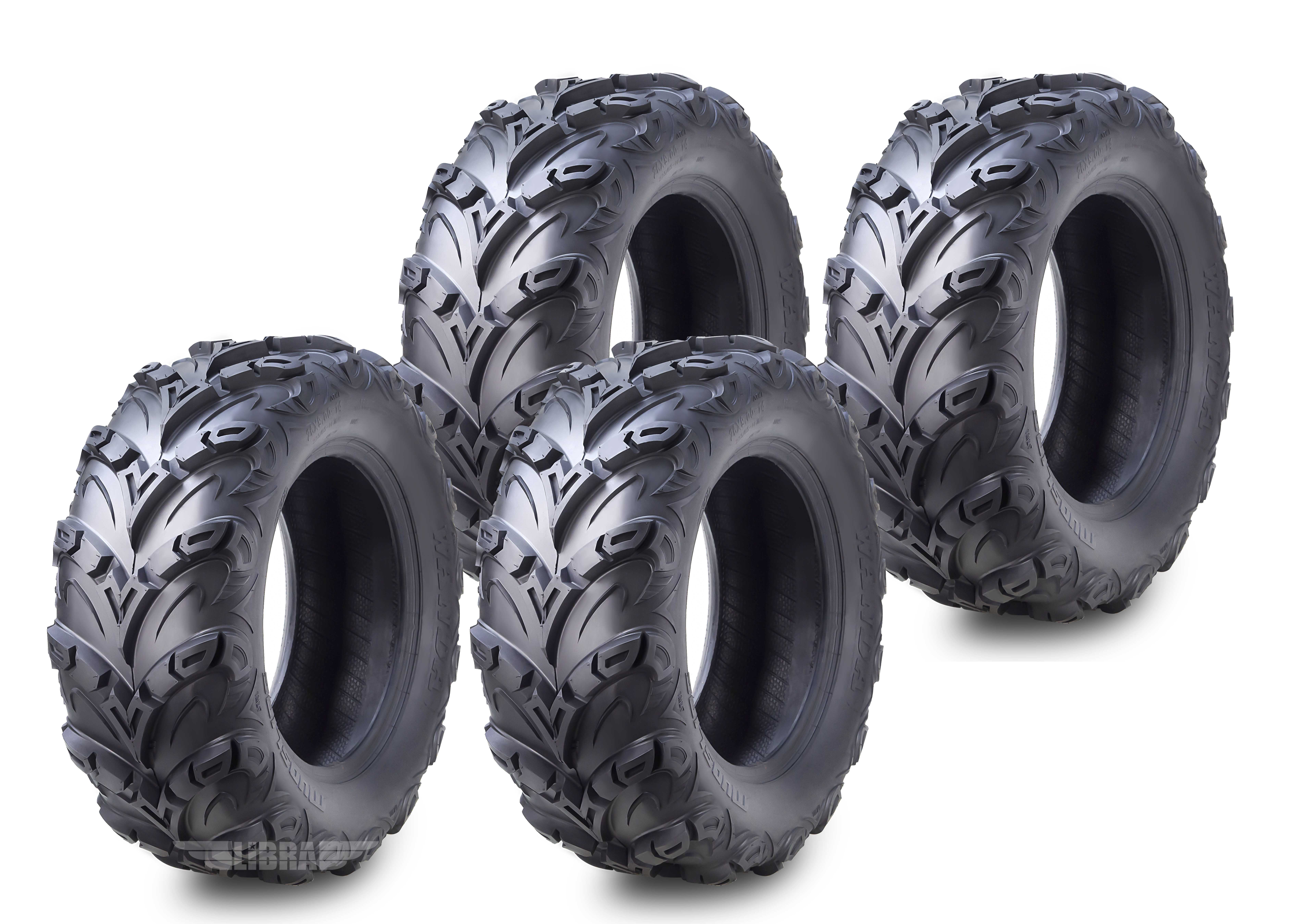 Set 4 WANDA ATV UTV Tires 26x8-14 26x8x14 6PR Mud Sling