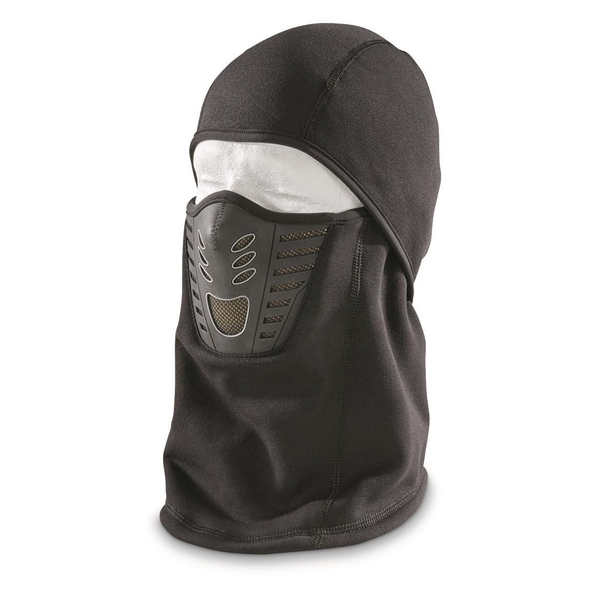 Guide Gear Men's Sport Fleece Balaclava Hood Cold Weather Windproof Warm Ski Face Mask Neck Gaiter Cover Motorcycle Snowboarding Cycling Winter Gear Dust Protection