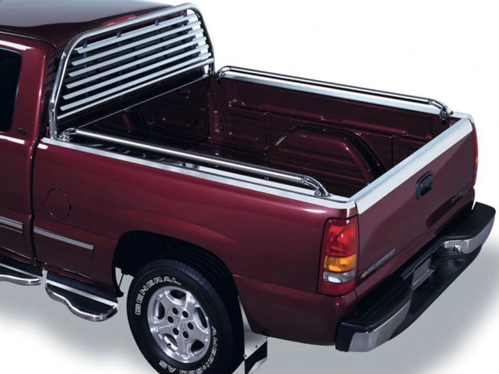 Putco Locker Side Rail Silverado/Sierra, Polished (89855)