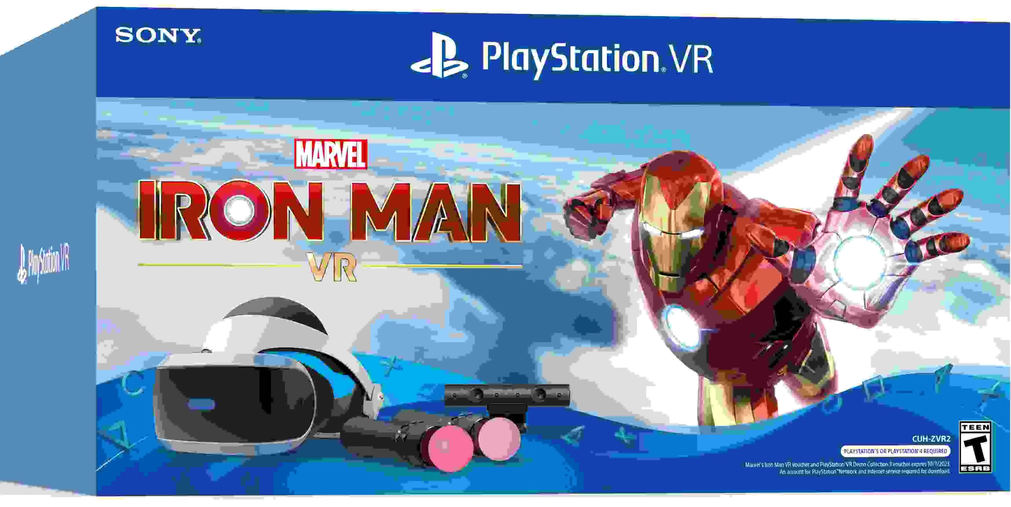 Restored Sony PY3004153 VR Bundle Marvel Iron Man PlayStation (Refurbished)