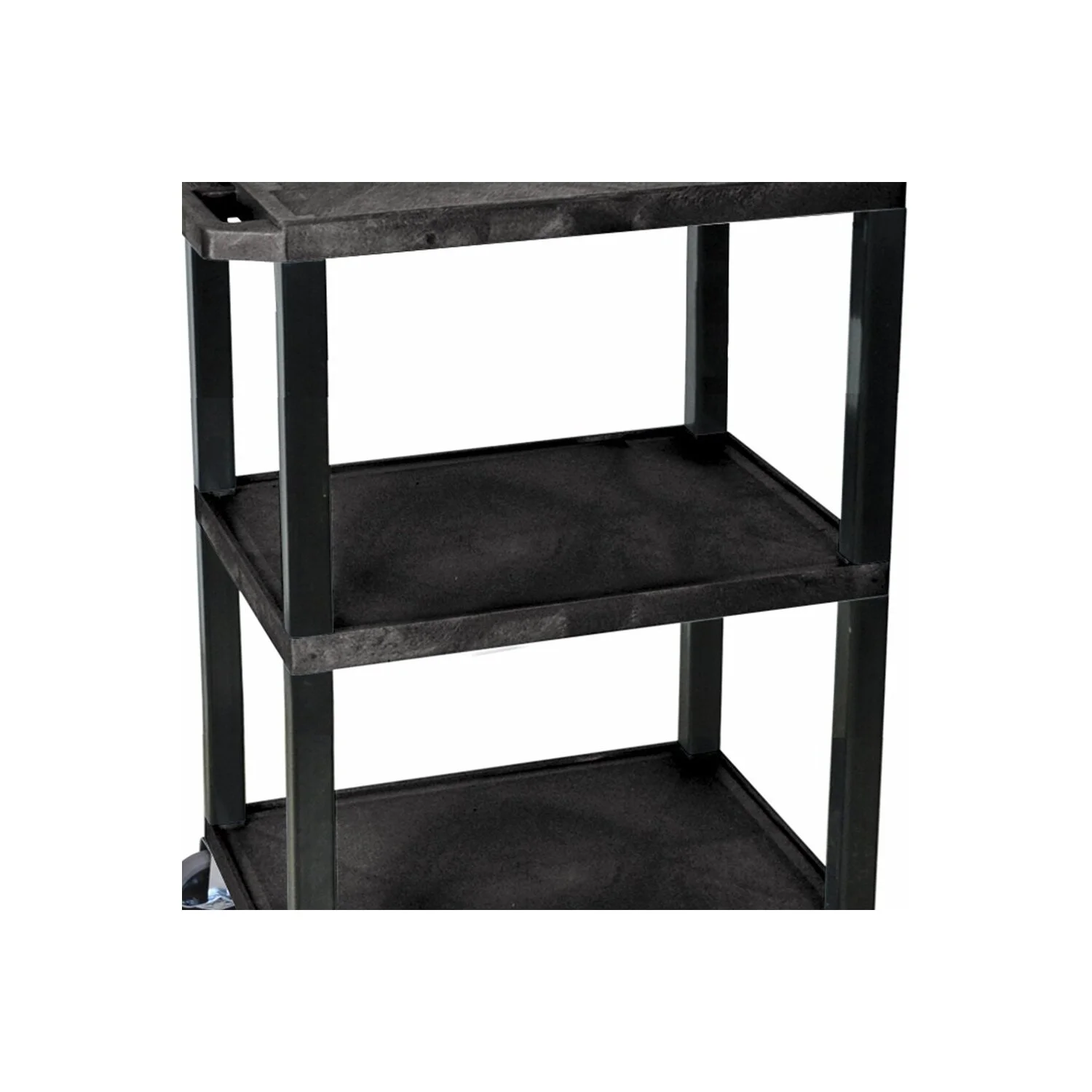 HomeStock Zen Zone Tuffy Utility Cart - Three Shelves
