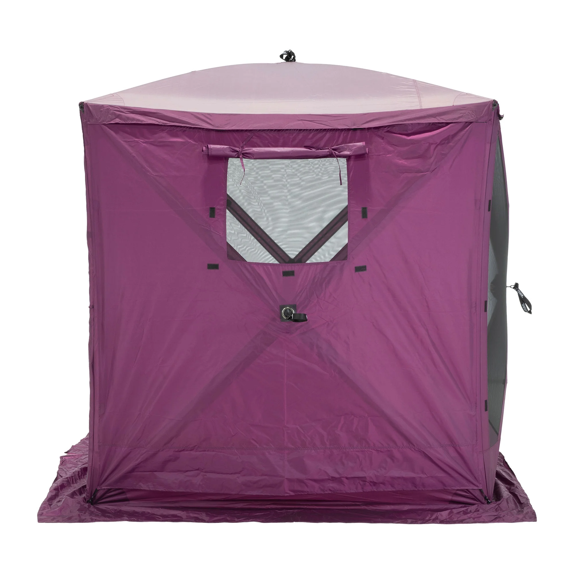 CLAM Quick Set Traveler 4 Sided Canopy+ CLAM Quick Set Screen, Plum