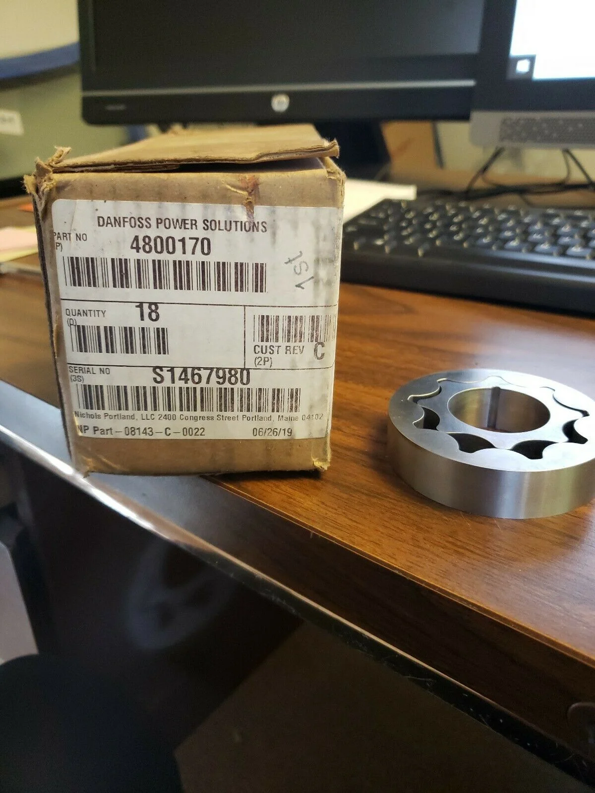 DANFOSS POWER SOLUTIONS 4800170 GEROTOR ASSY