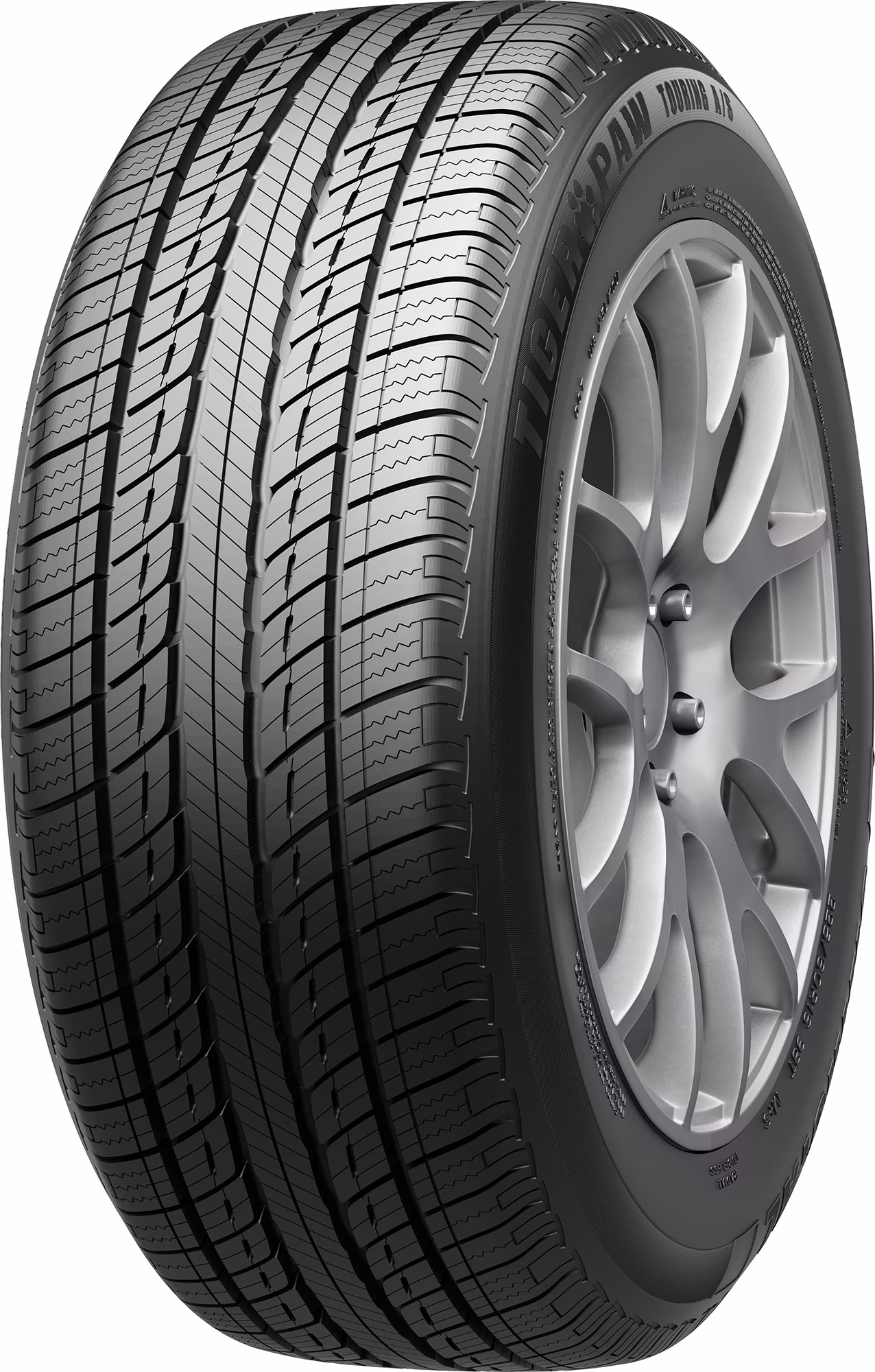 (Qty: 4) 205/70R16 Uniroyal Tiger Paw Touring A/S 97H tire