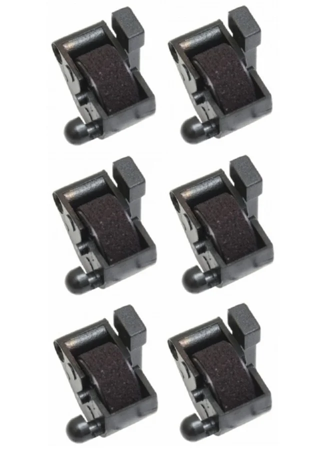 PrinterDash Compatible Replacement for Olivetti HD-7000 Purple Ink Rollers (6/PK) (IR-10)