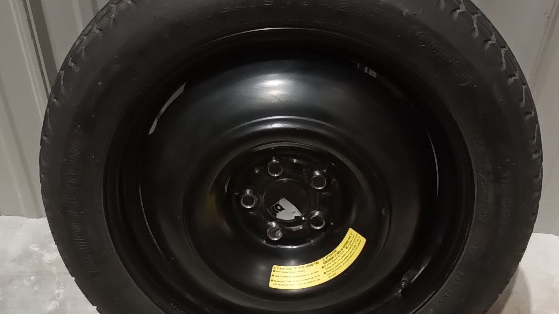 Pre-Owned 2009-2013 Subaru Forester 17x4 Steel Wheel T135700R17 Compact Spare Tire OEM (Good)