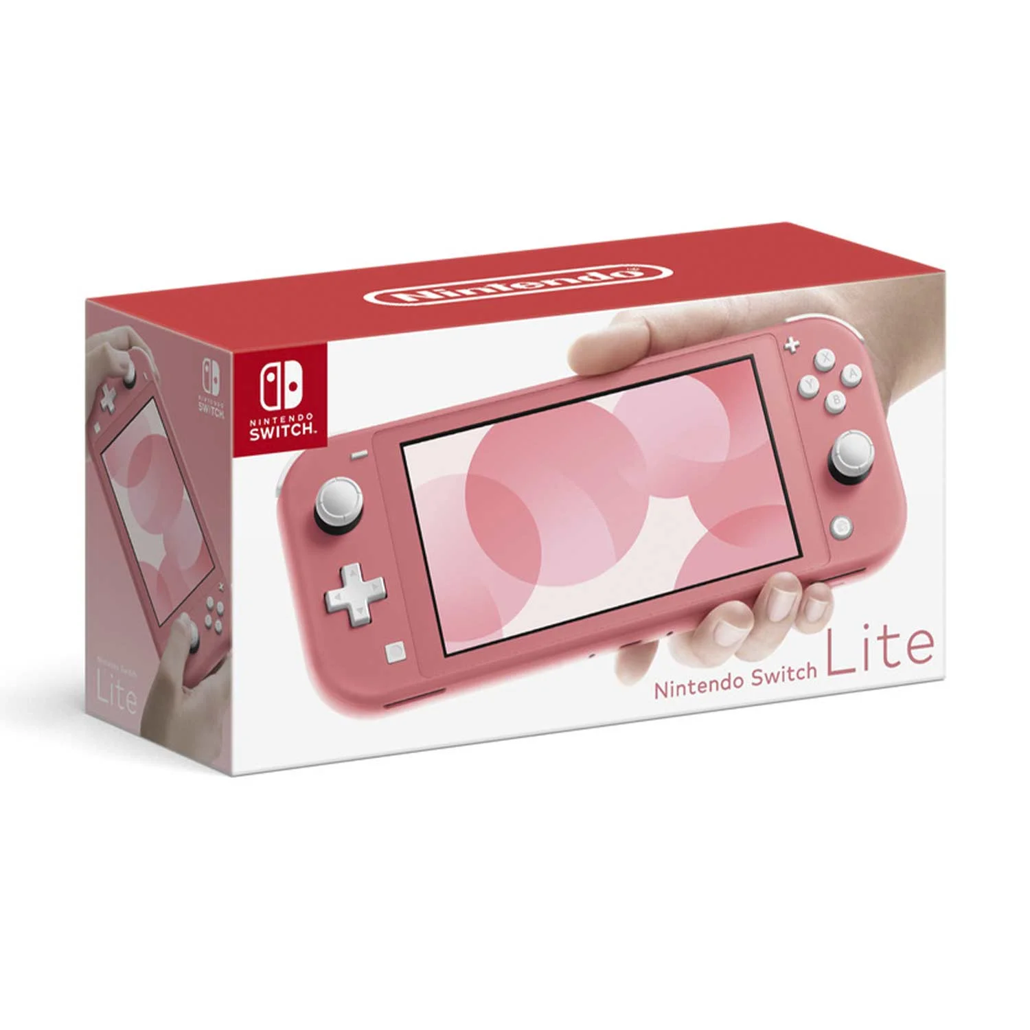Nintendo Switch Lite Console Coral with Animal Crossing: New Horizons, Accessory Starter Kit and Screen Cleaning Cloth Bundle - Import with US Plug