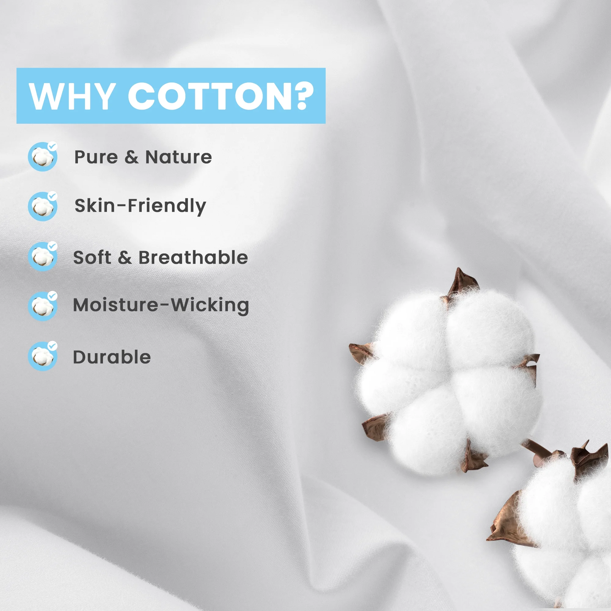 Shilucheng 100% Egyptian Cotton Cooling Bed Sheet Set, 1200 Series Luxury Percale Sheets Set, 16