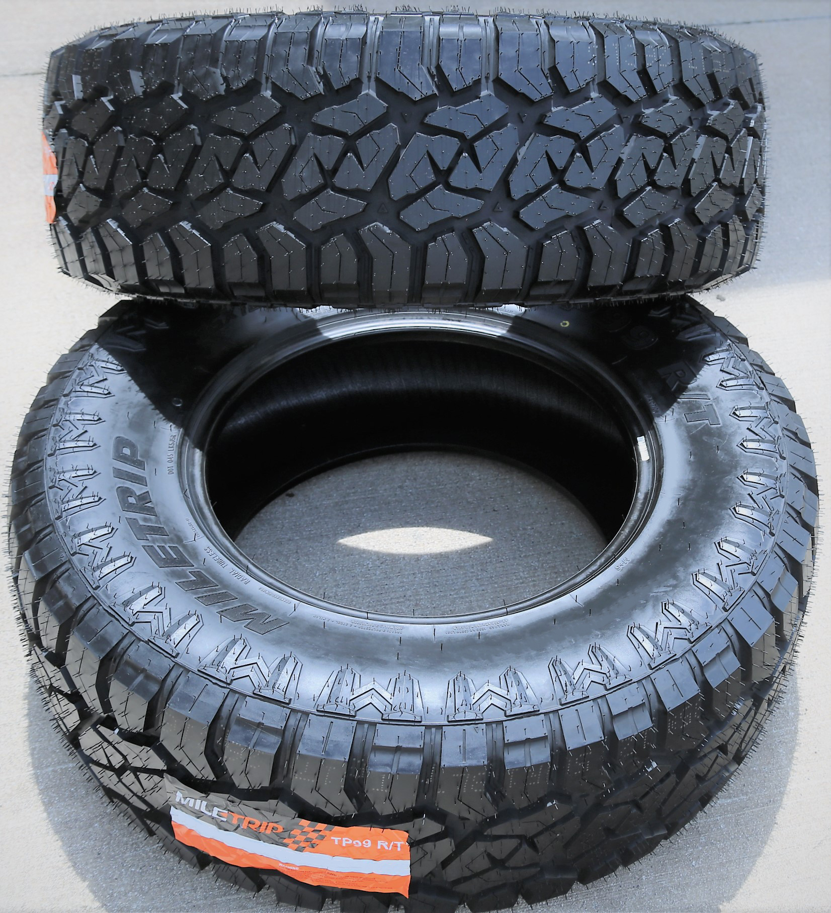 Miletrip TP99 R/T LT 33X12.50R20 Load F 12 Ply RT Rugged Terrain Tire