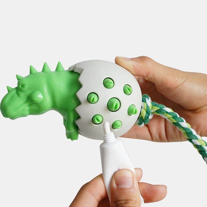 Dog Toothbrush Molar Stick Pet Bite-Resistant Interactive Puzzle Teeth Cleaning