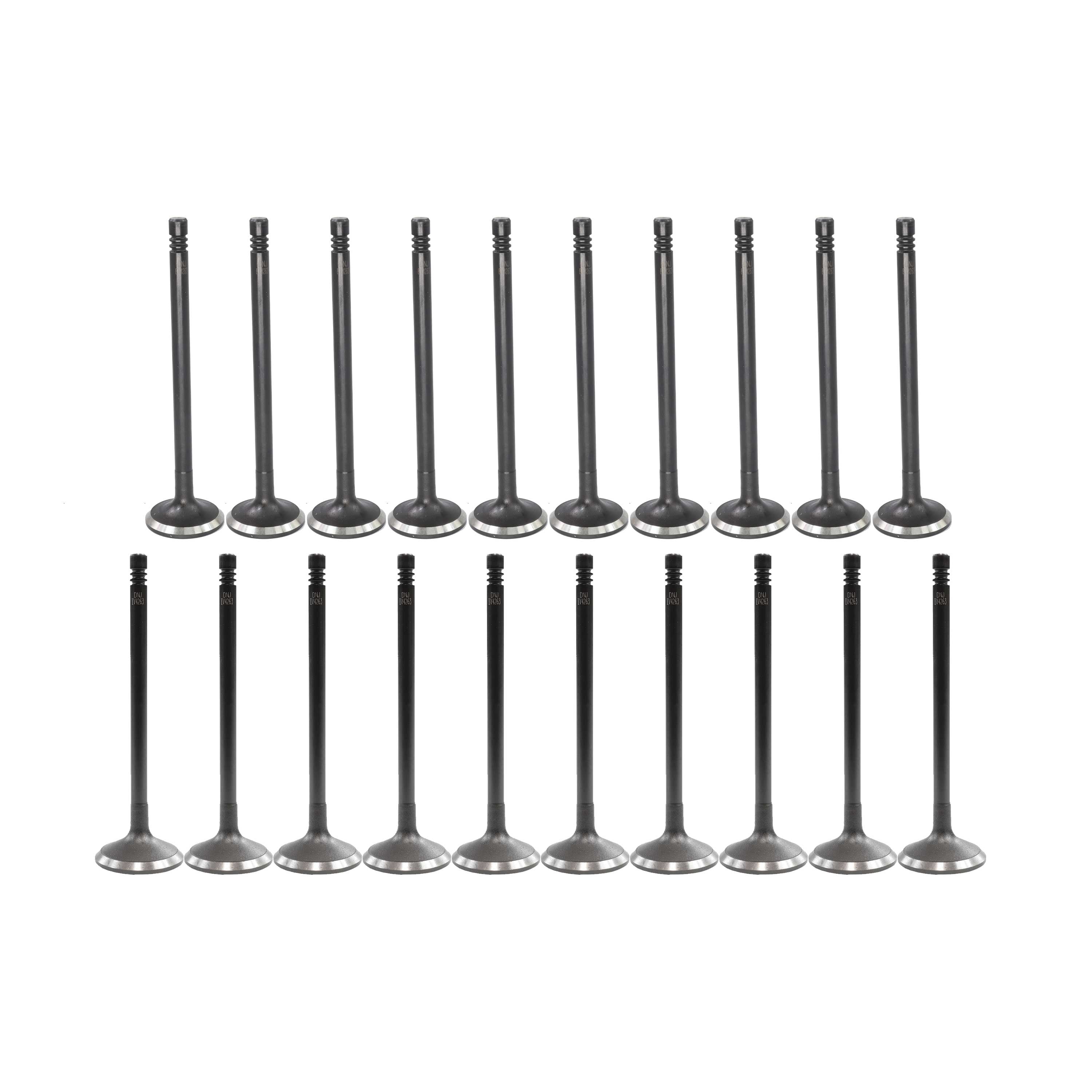 DNJ VK204263 Exhaust Intake Valve Kit Fits Cars & Trucks 1998-2015 Volvo L5 2.3L, 2.4L, 2.5L DOHC 20V EV4263 X10 IV4263 X10