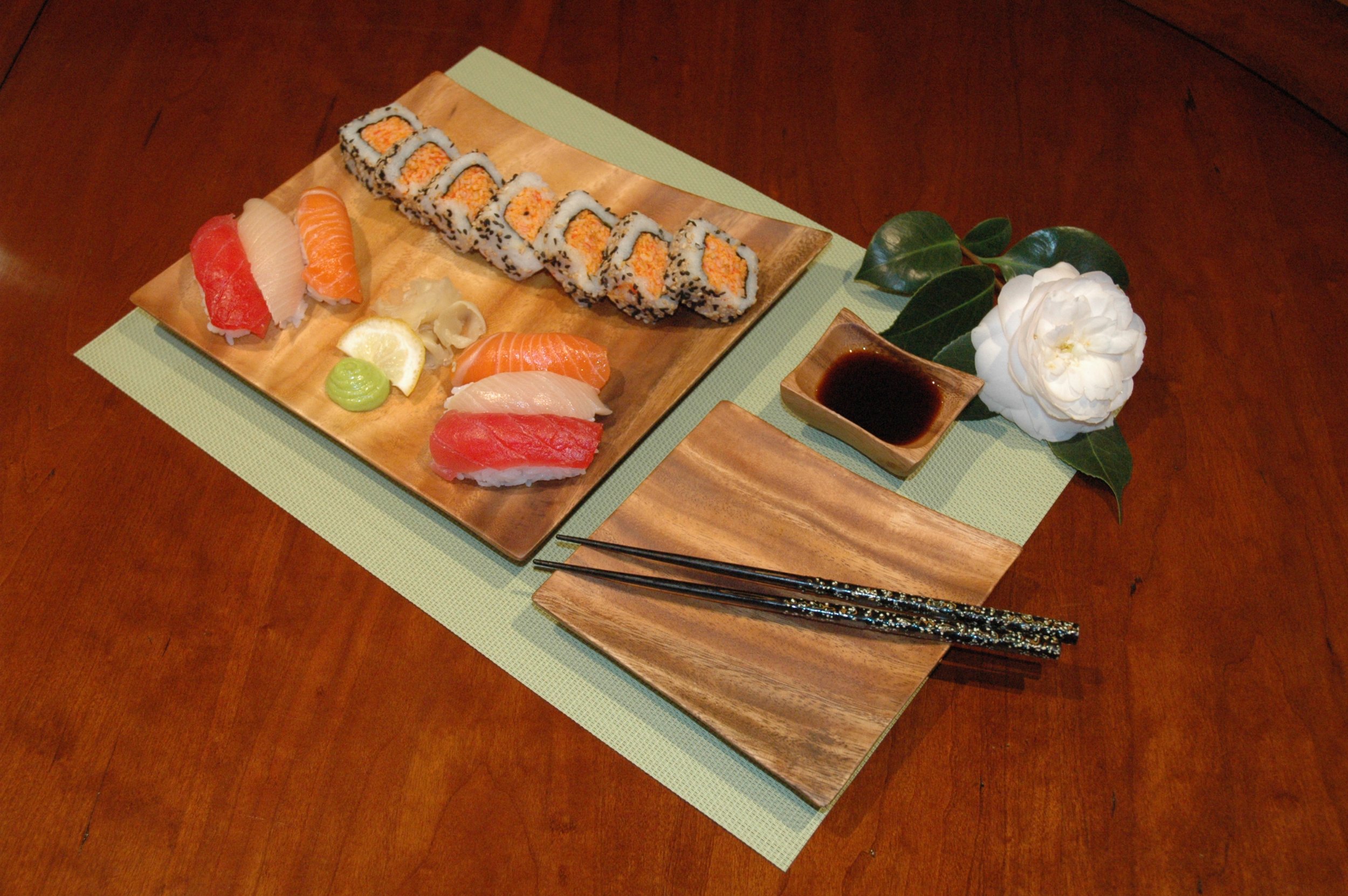 Acacia Wood Square Plate/Tray