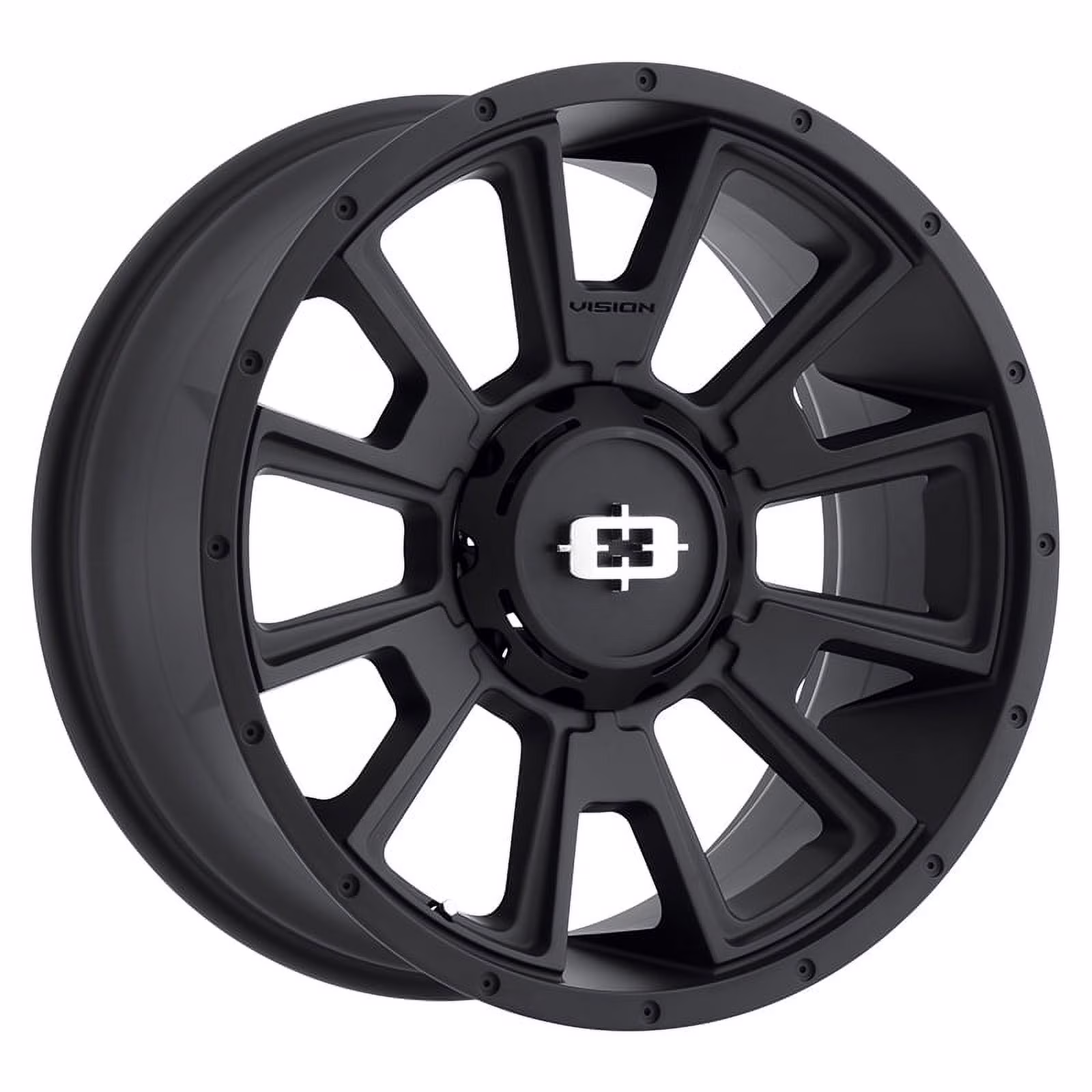 Vision Off-Road Rebel 20x12 8x180 -51et Satin Black Wheel