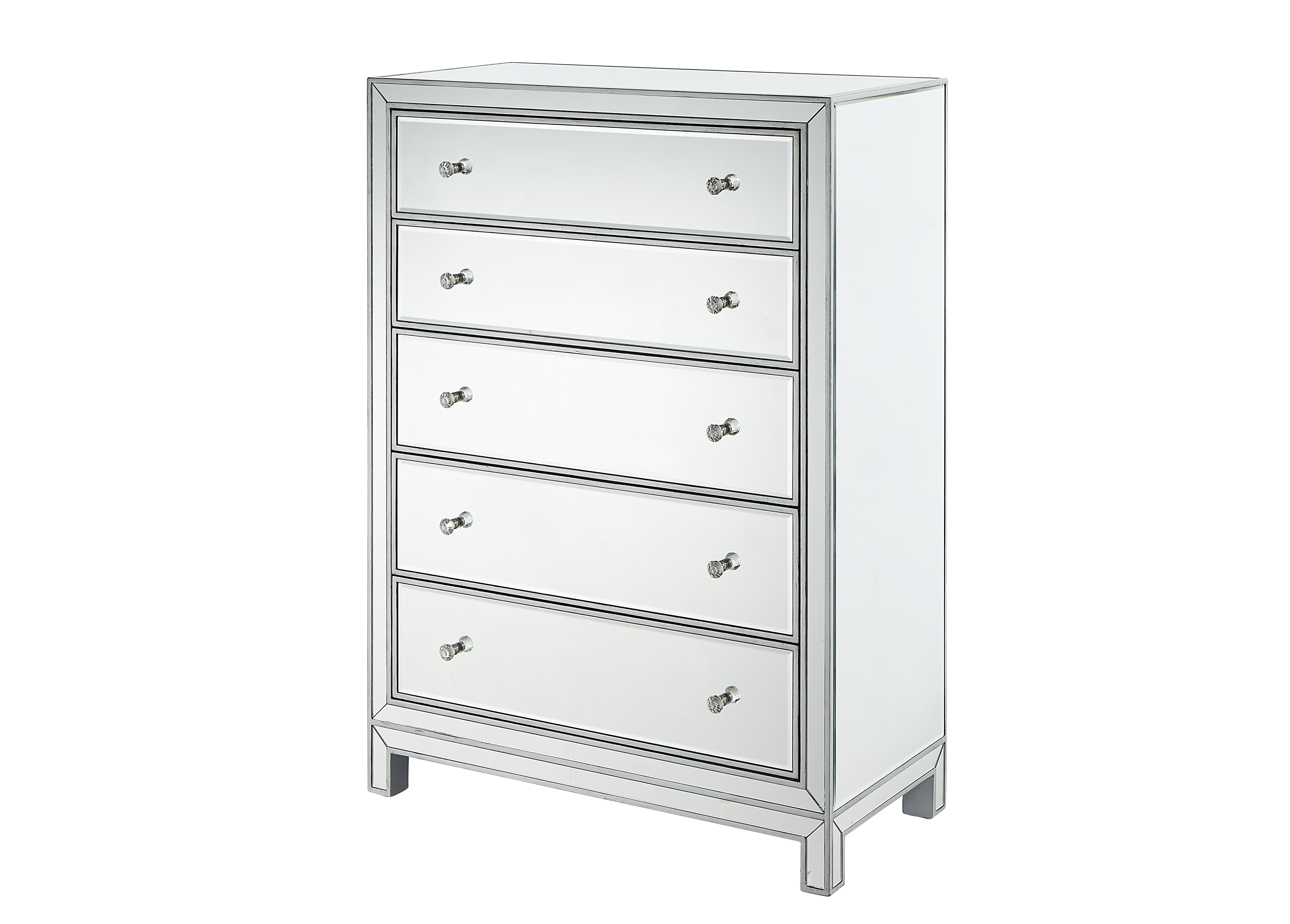 Elegant Decor Reflexion 5 Drawer 48
