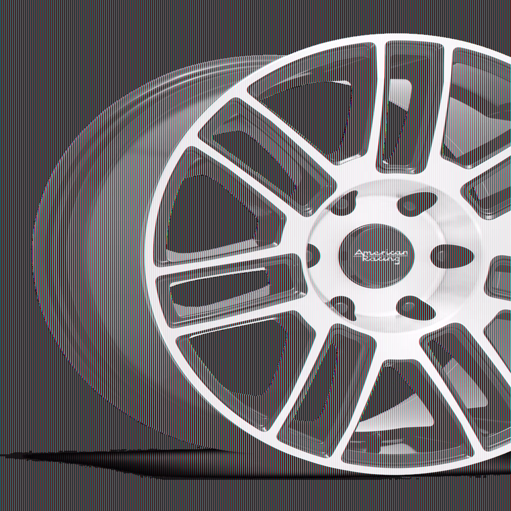 American Racing Cast Aluminum Rim AR915 22X9 6X5.5 G-BLK MACH 30MM, AR91522968530