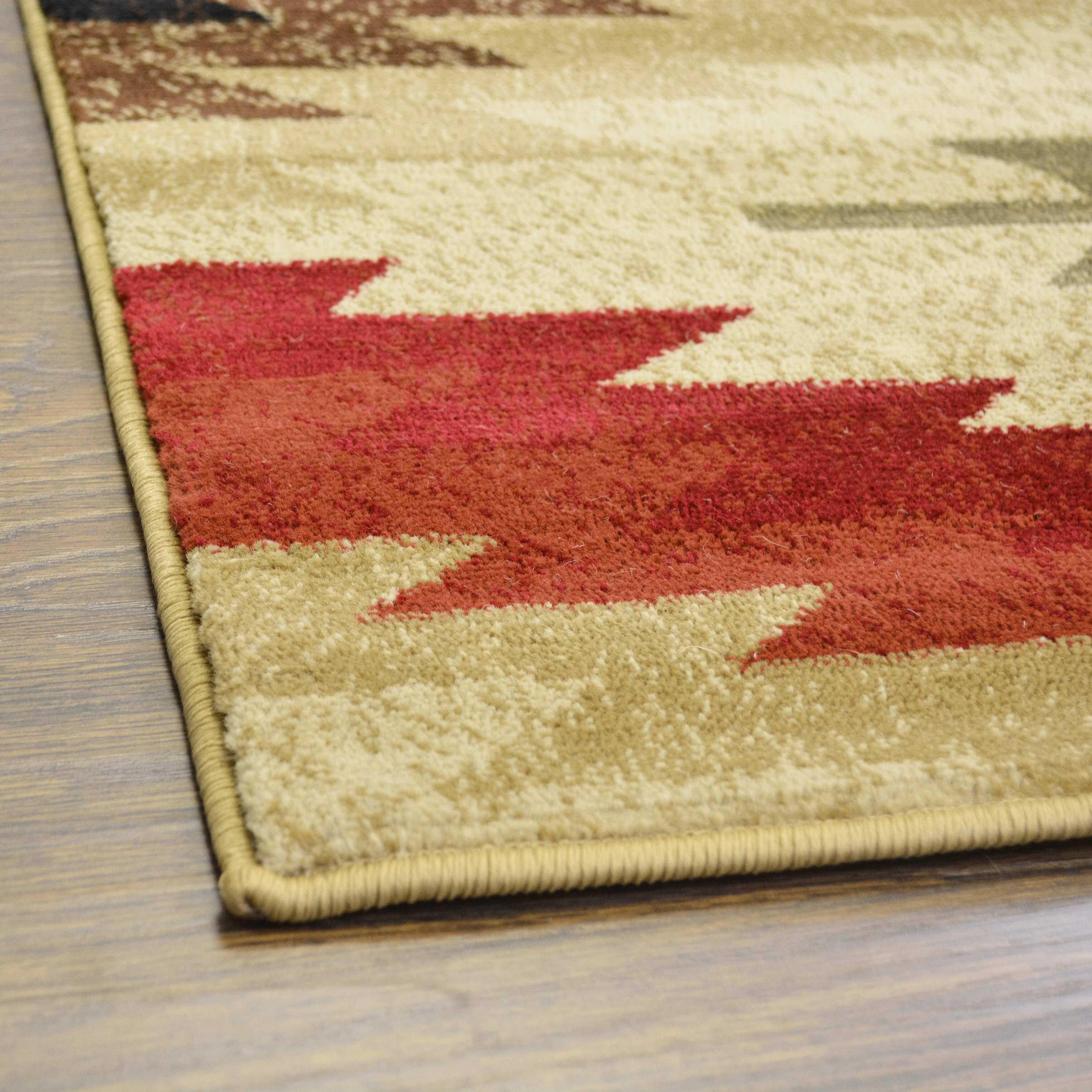 Mayberry Rug LK8532 Lodge King La Cruces Area Rug 8X10 7 ft. 10 in. x 9 ft. 10 in.