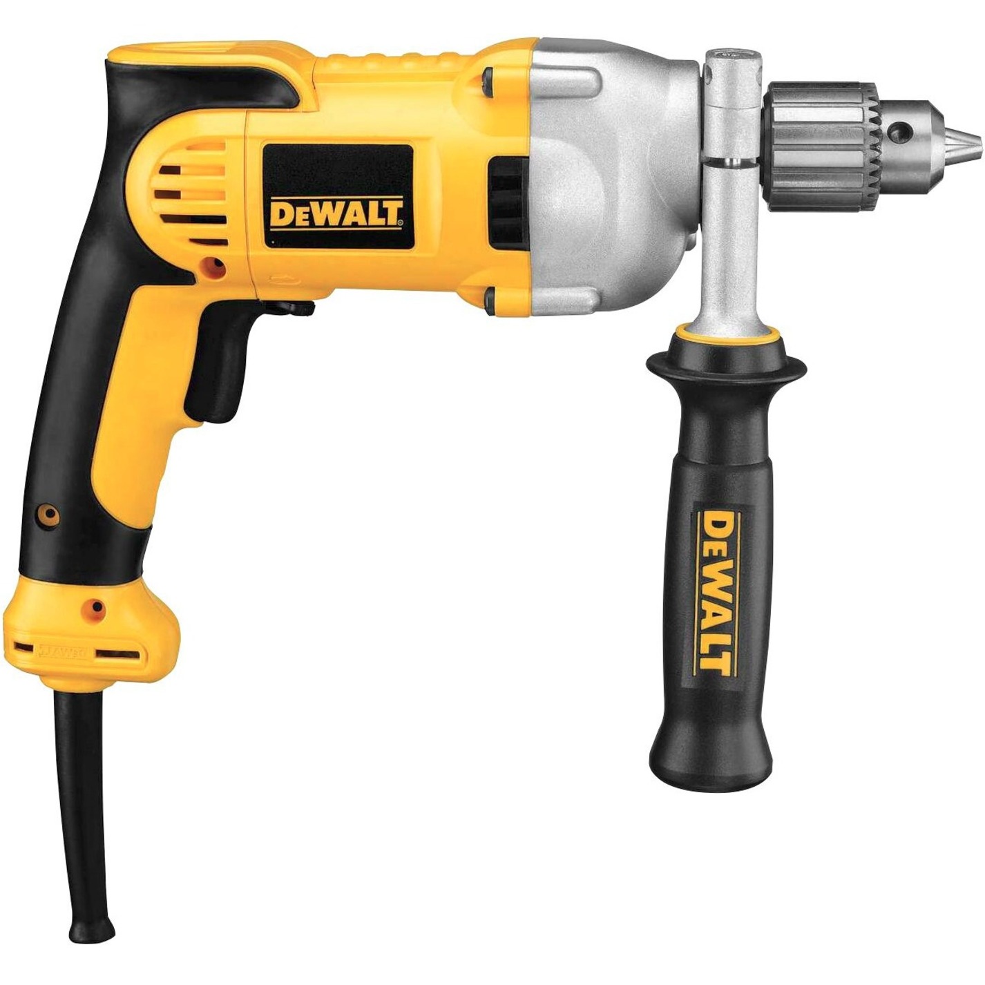 DeWalt DWD210G 1/2 in Heavy-Duty Drills, Metal, Single Sleeve Ratcheting Chuck, 1200rpm