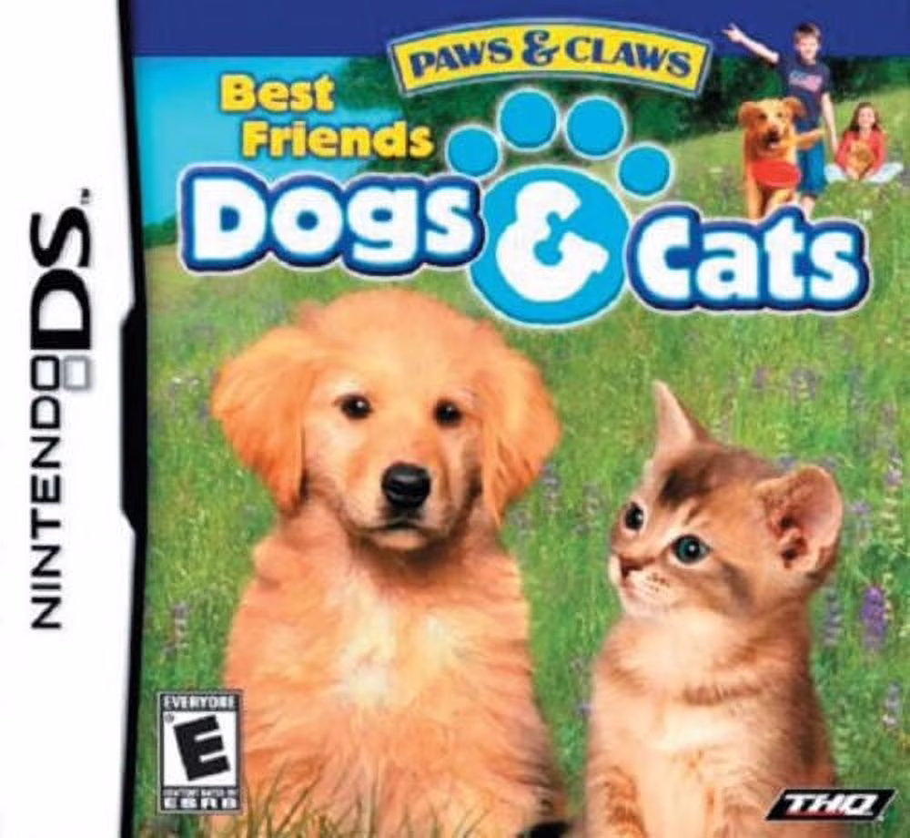 Paws & Claws: Dogs and Cats Best Friends NDS (Brand New Factory Sealed US Versio