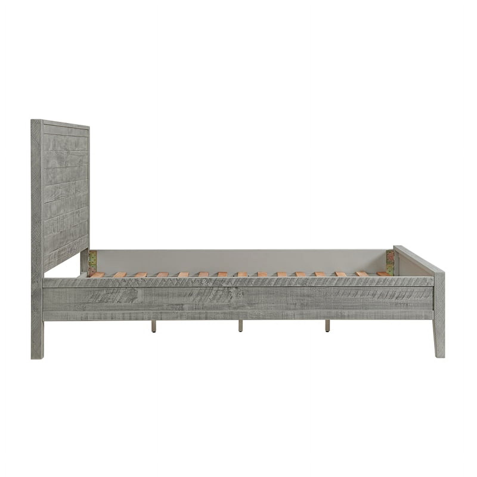Arden Panel Wood Queen Bed/Driftwood Gray