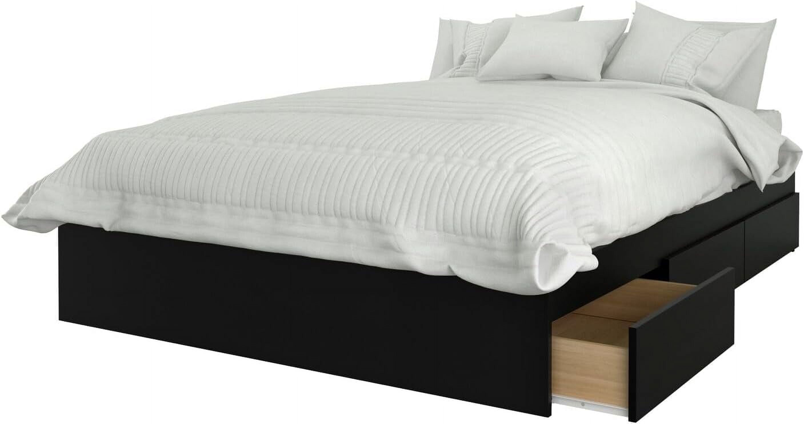 375406 3-Drawer Storage Bed Frame