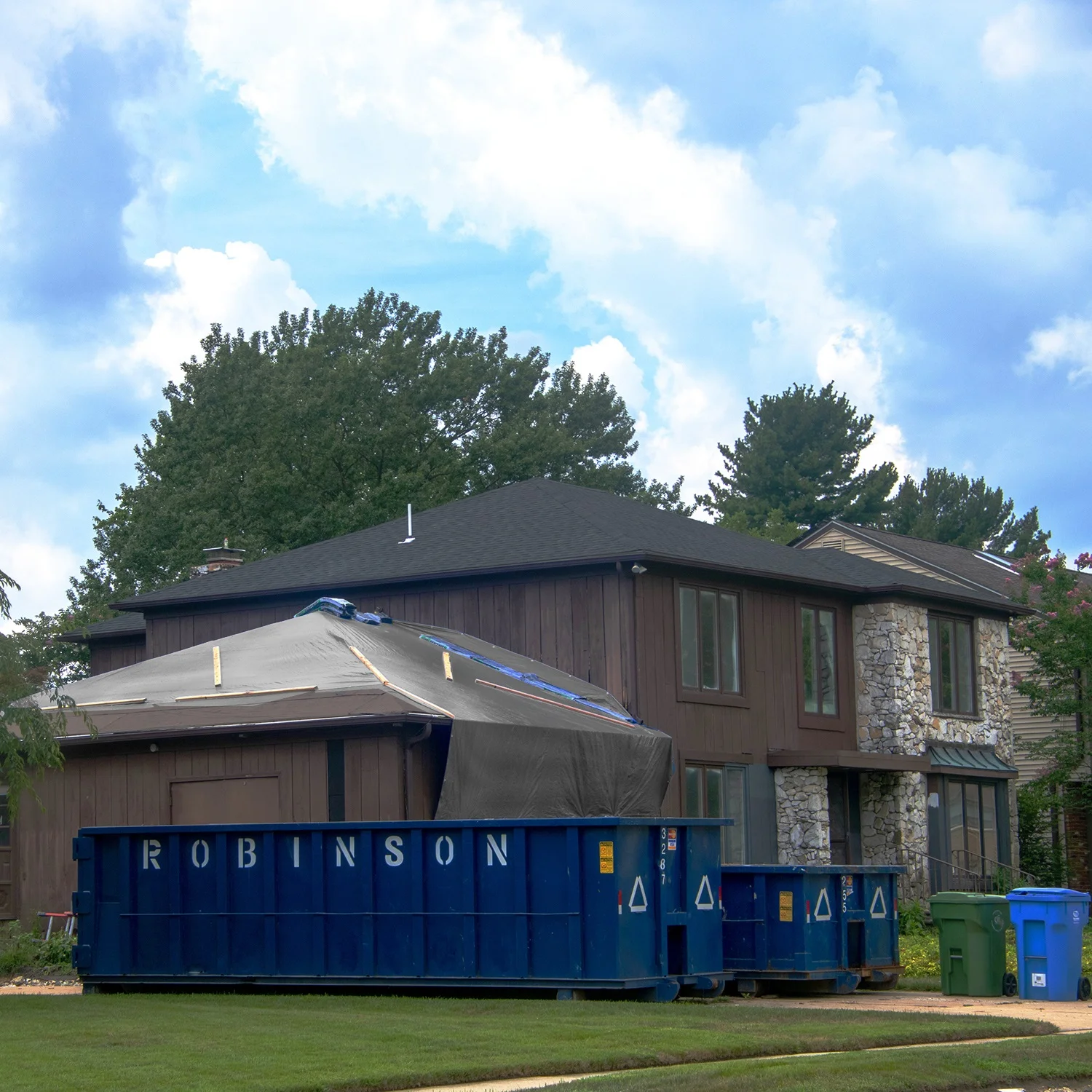 Boen 50 x 100 Silver/Black Tarp 14x14 weave