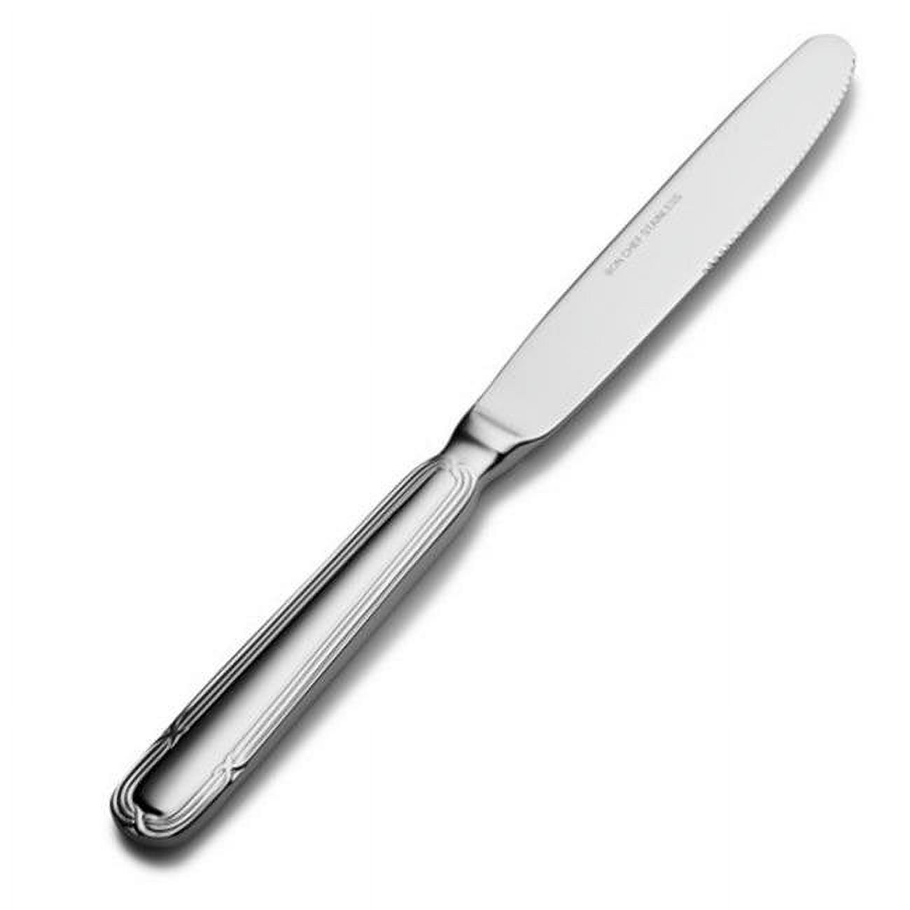 Bon Chef  Euro Florence Solid Handle Dinner Knife - Pack of 12