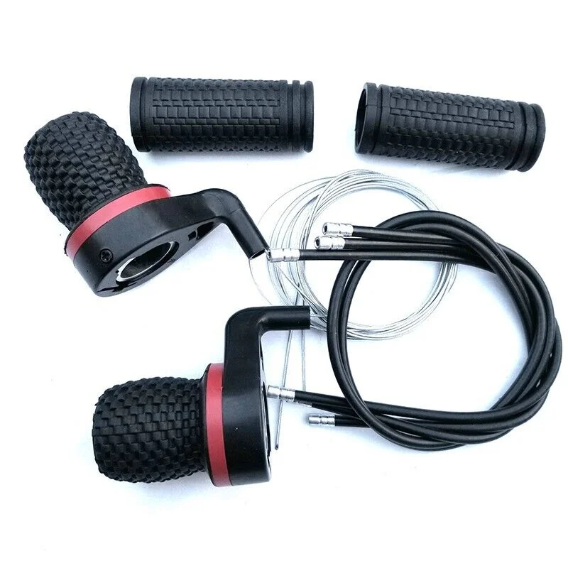 Bike Gear Shifter 21-Speed Shift Lever Cable Twisting Handlebar Grips For MTB