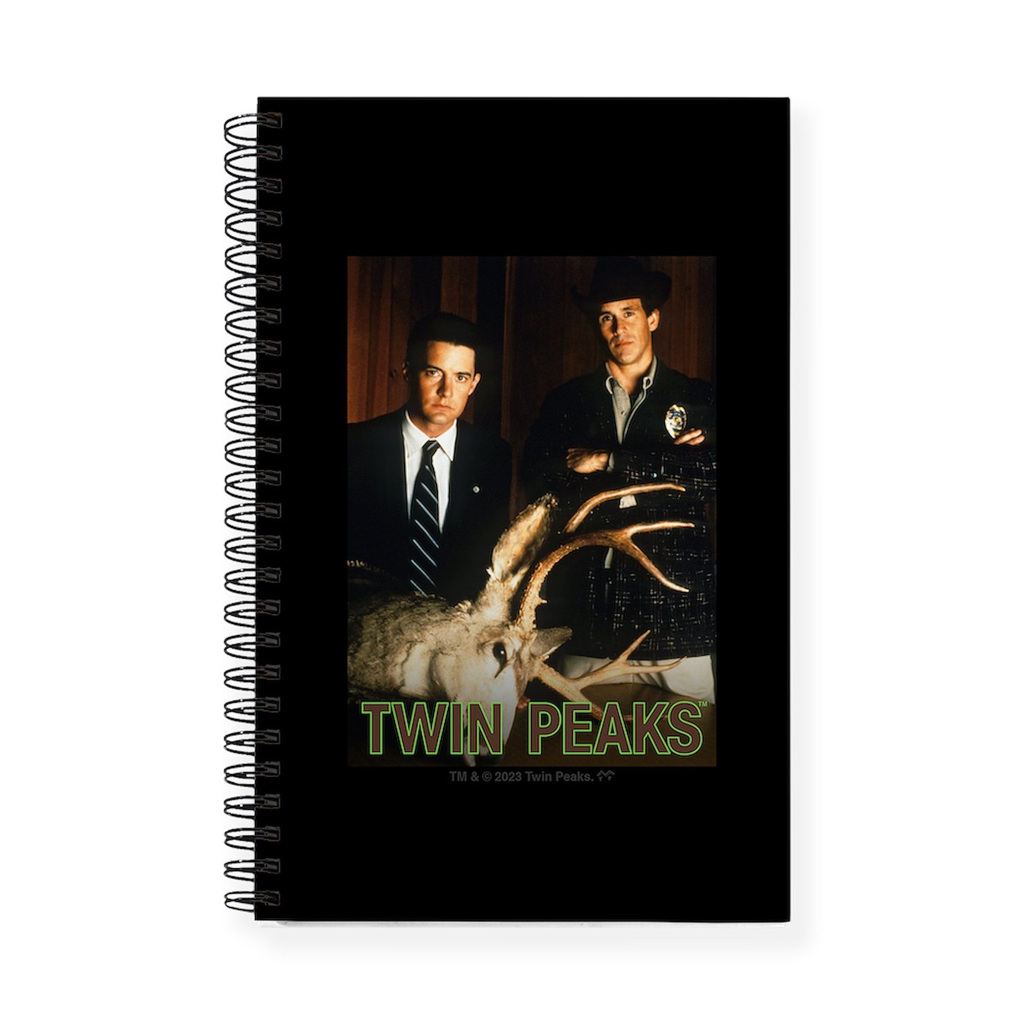 CafePress - Twin Peaks: It Fell Down - Spiral Bound Journal Notebook, Personal Diary Planner