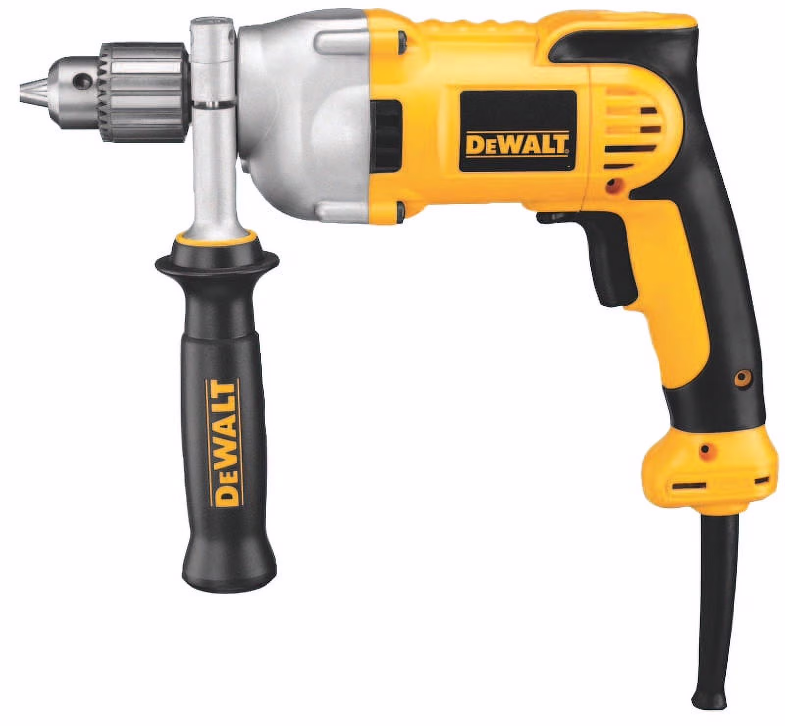 DeWalt DWD210G 1/2 in Heavy-Duty Drills, Metal, Single Sleeve Ratcheting Chuck, 1200rpm
