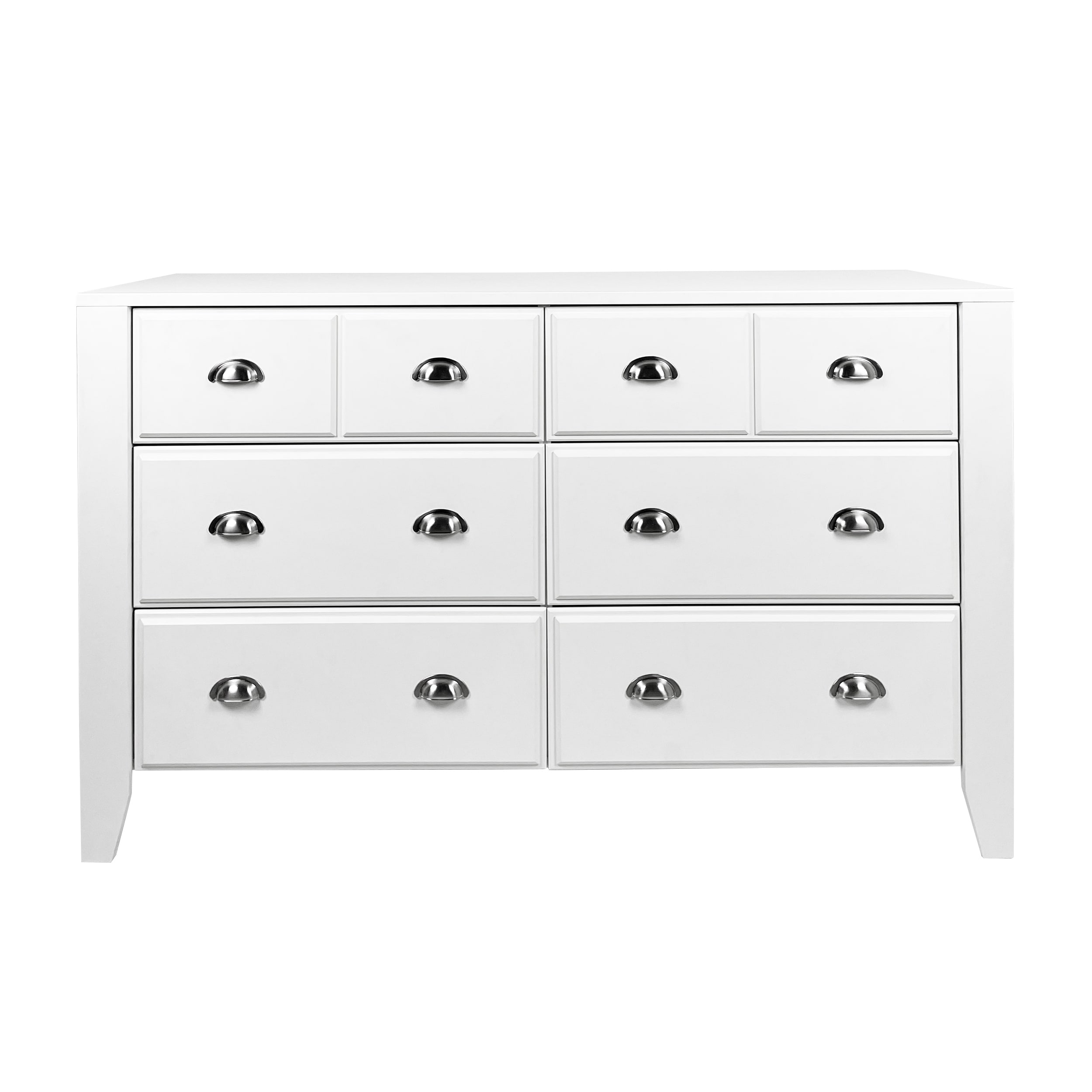 Christopher Knight Home Foisy  Faux Wood 6 Drawer Double Dresser by  Black Dark Wood
